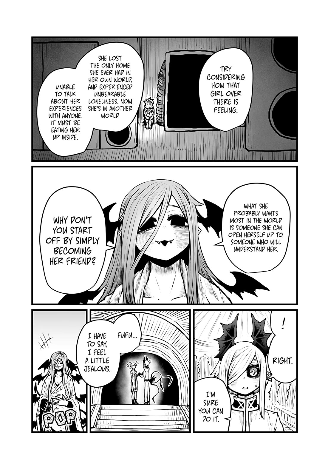 Please Give Me Your Blood, I Will Serve You in Gratitude Chapter 50 page 12 - Chapter 50: I'm Going to Do My Best Today, Too! [END]