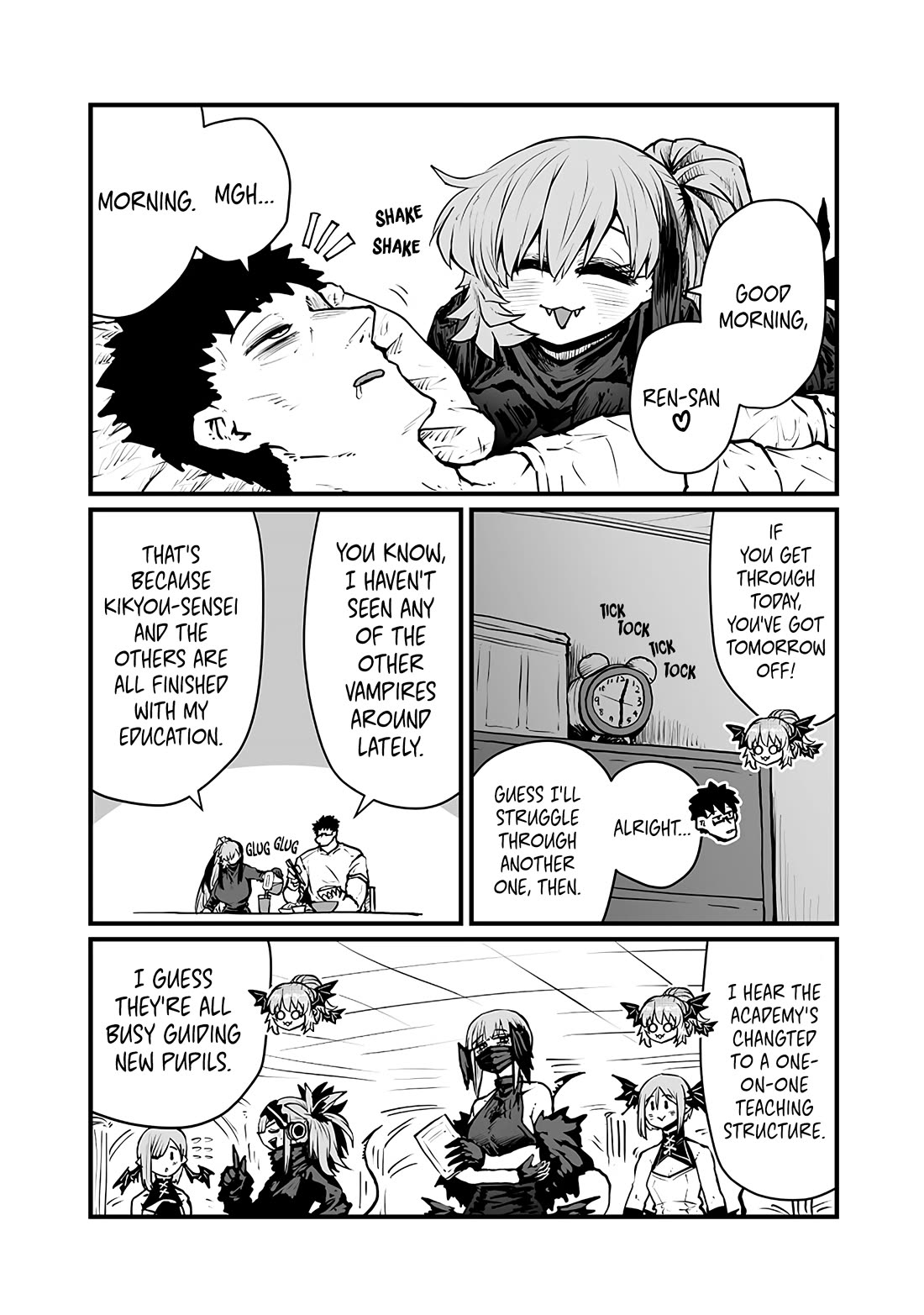 Please Give Me Your Blood, I Will Serve You in Gratitude Chapter 50 page 2 - Chapter 50: I'm Going to Do My Best Today, Too! [END]