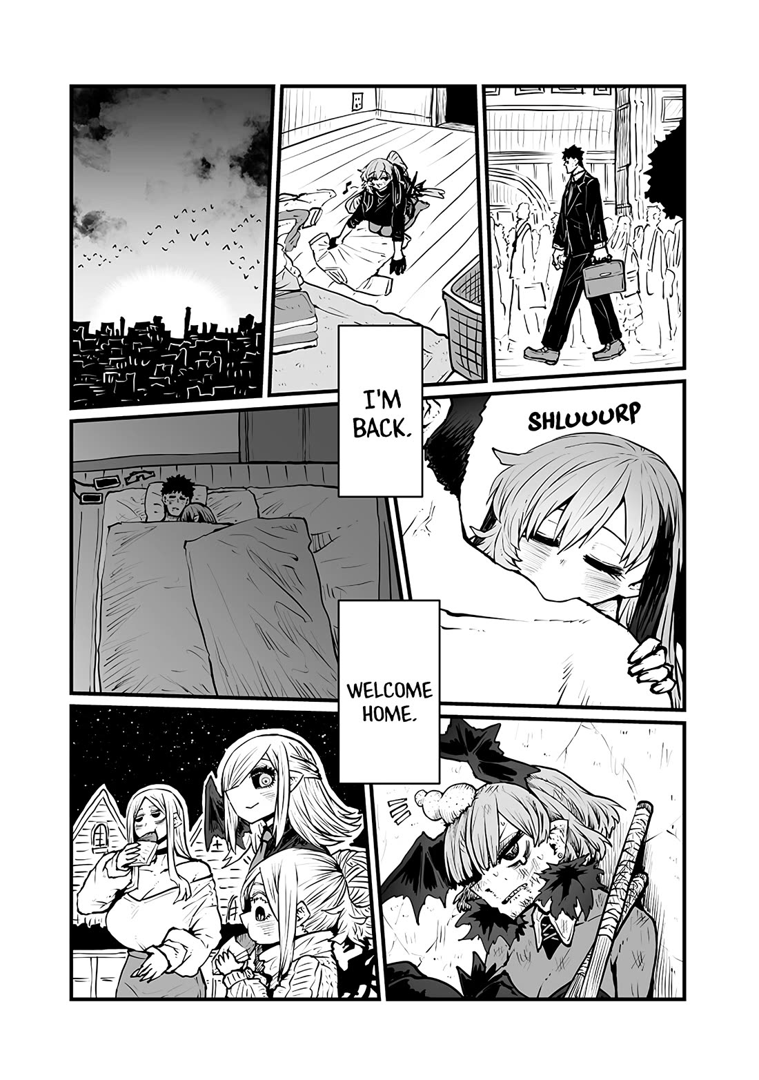 Please Give Me Your Blood, I Will Serve You in Gratitude Chapter 50 page 5 - Chapter 50: I'm Going to Do My Best Today, Too! [END]