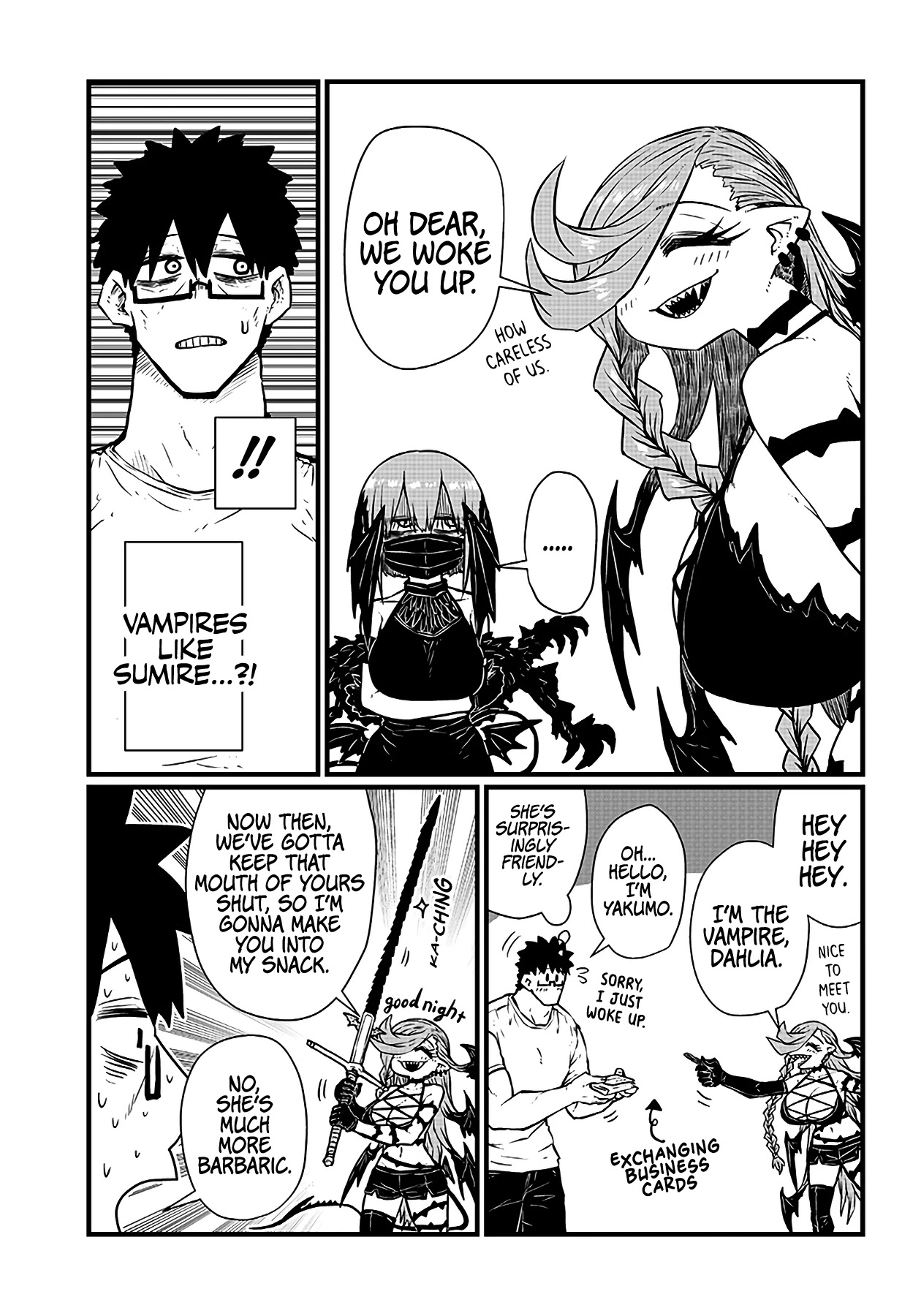 Please Give Me Your Blood, I Will Serve You in Gratitude Chapter 7 page 4 - Chapter 7: What's This Smell?