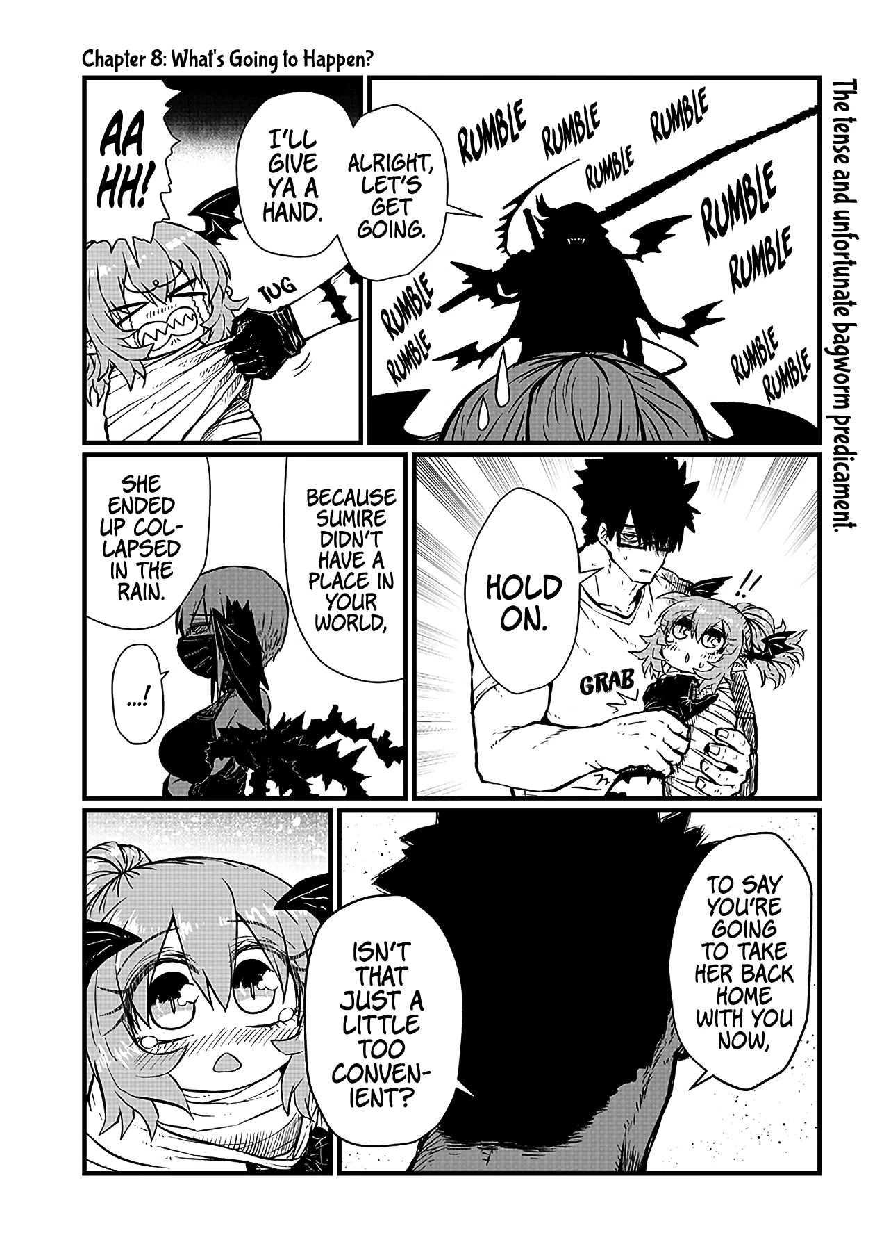 Please Give Me Your Blood, I Will Serve You in Gratitude Chapter 8 page 2 - Chapter 8: What's Going to Happen?