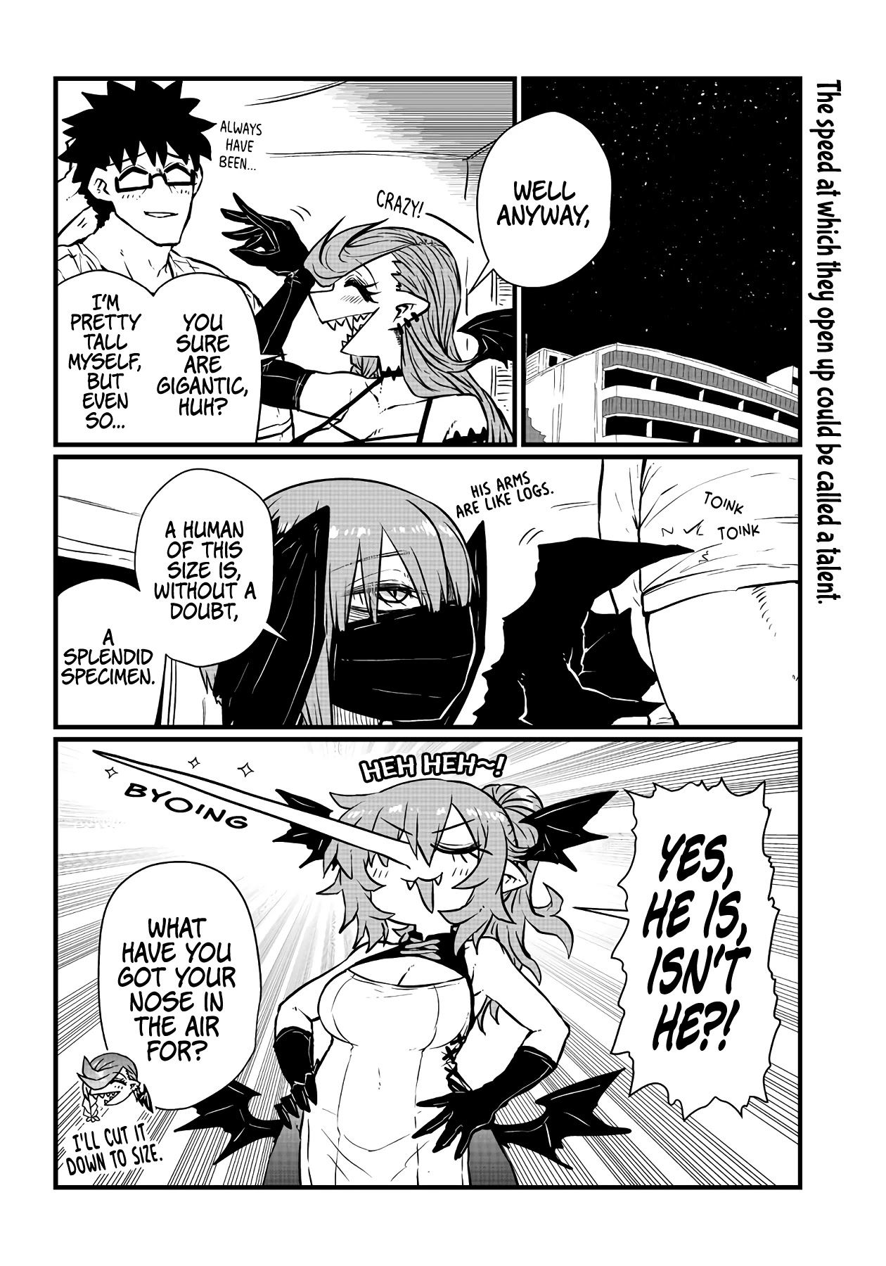 Please Give Me Your Blood, I Will Serve You in Gratitude Chapter 9 page 3 - Chapter 9: I Have a Question!