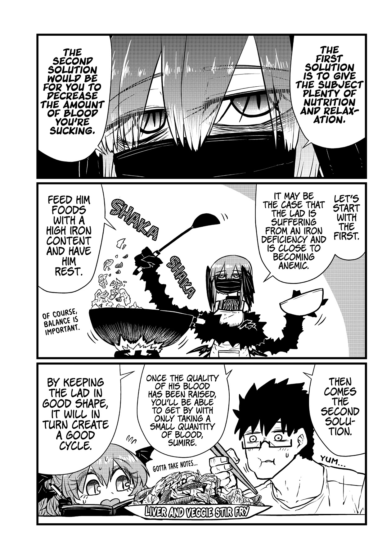 Please Give Me Your Blood, I Will Serve You in Gratitude Chapter 9 page 6 - Chapter 9: I Have a Question!