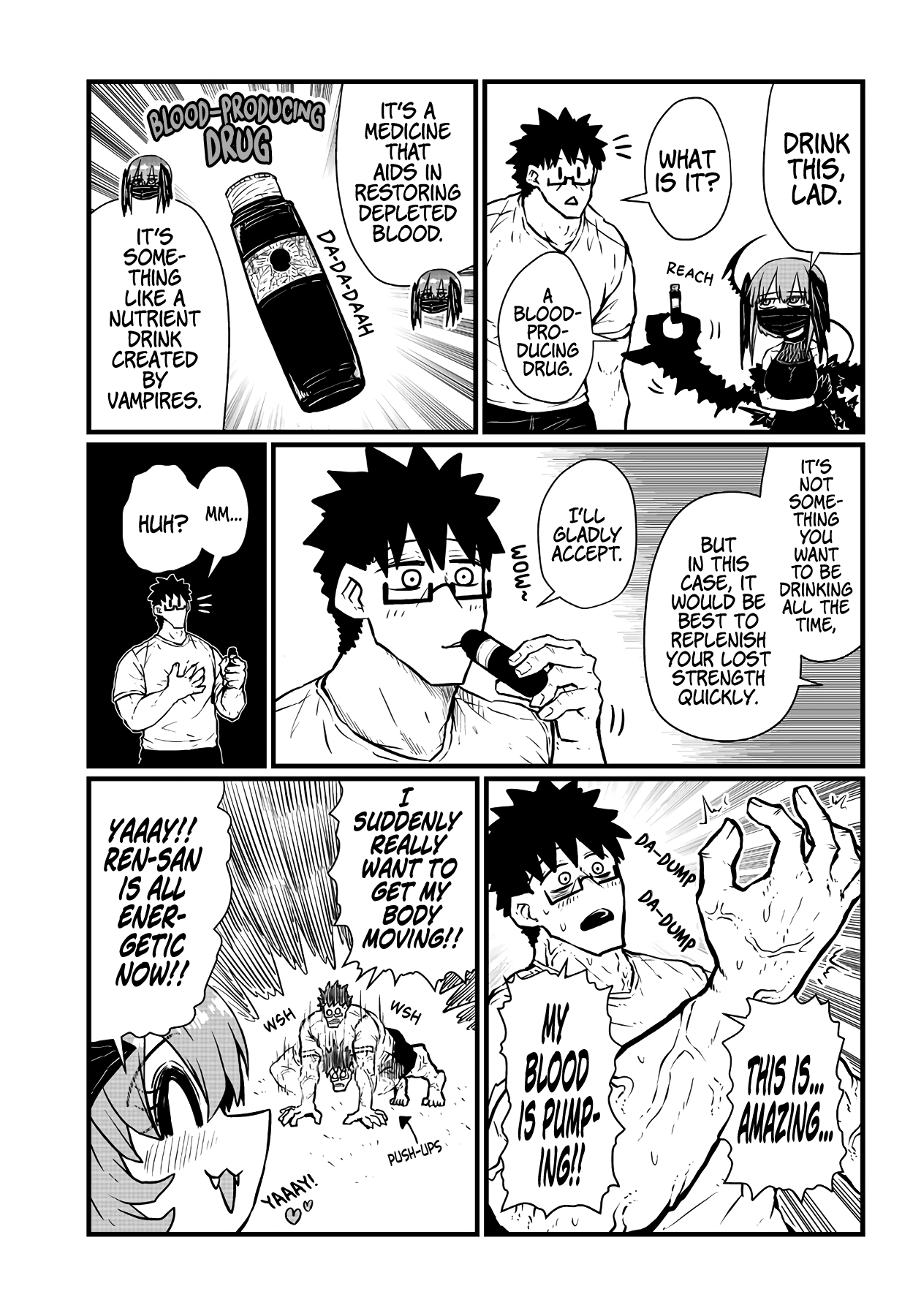 Please Give Me Your Blood, I Will Serve You in Gratitude Chapter 9 page 8 - Chapter 9: I Have a Question!