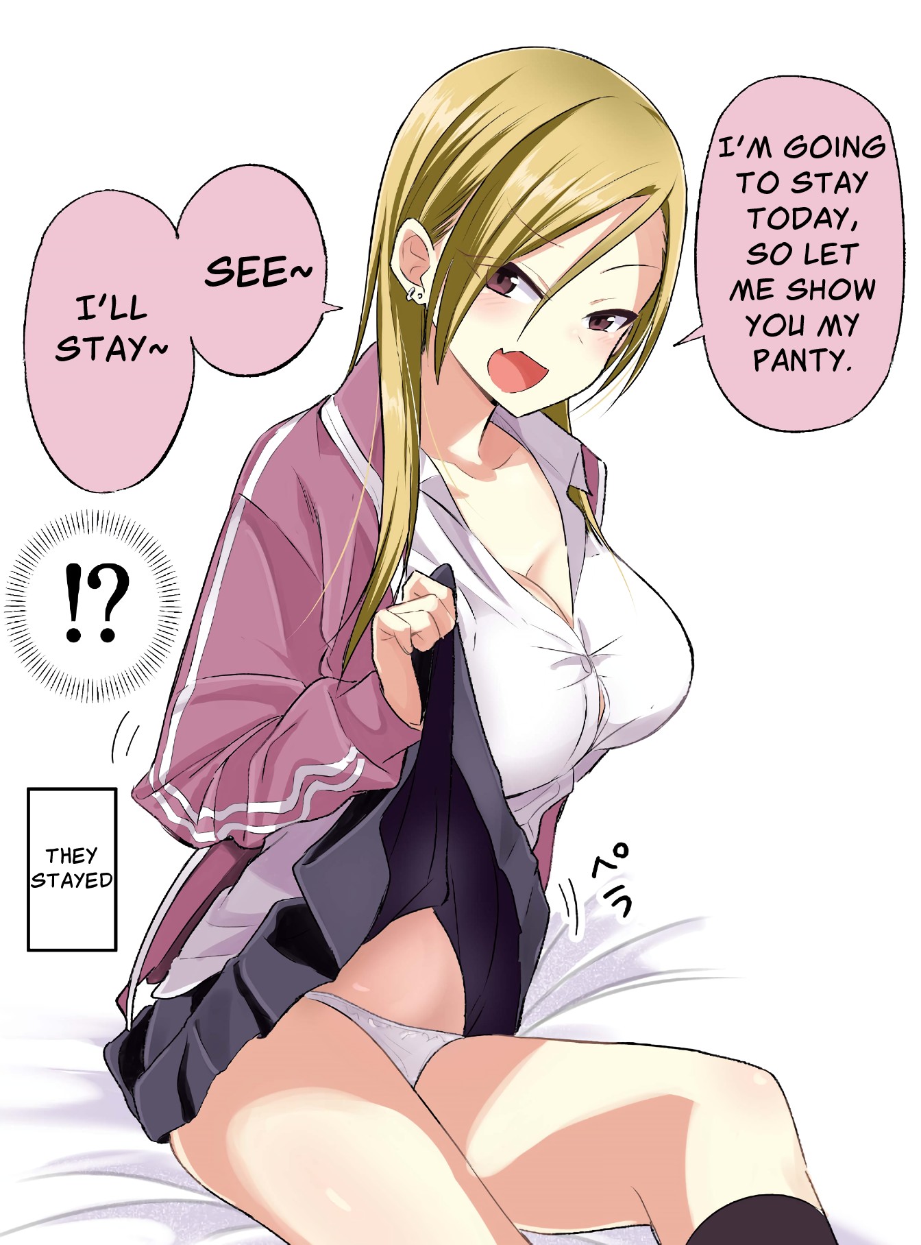 Please Go Home, Akutsu-san! Chapter 0 page 2 - Oneshot