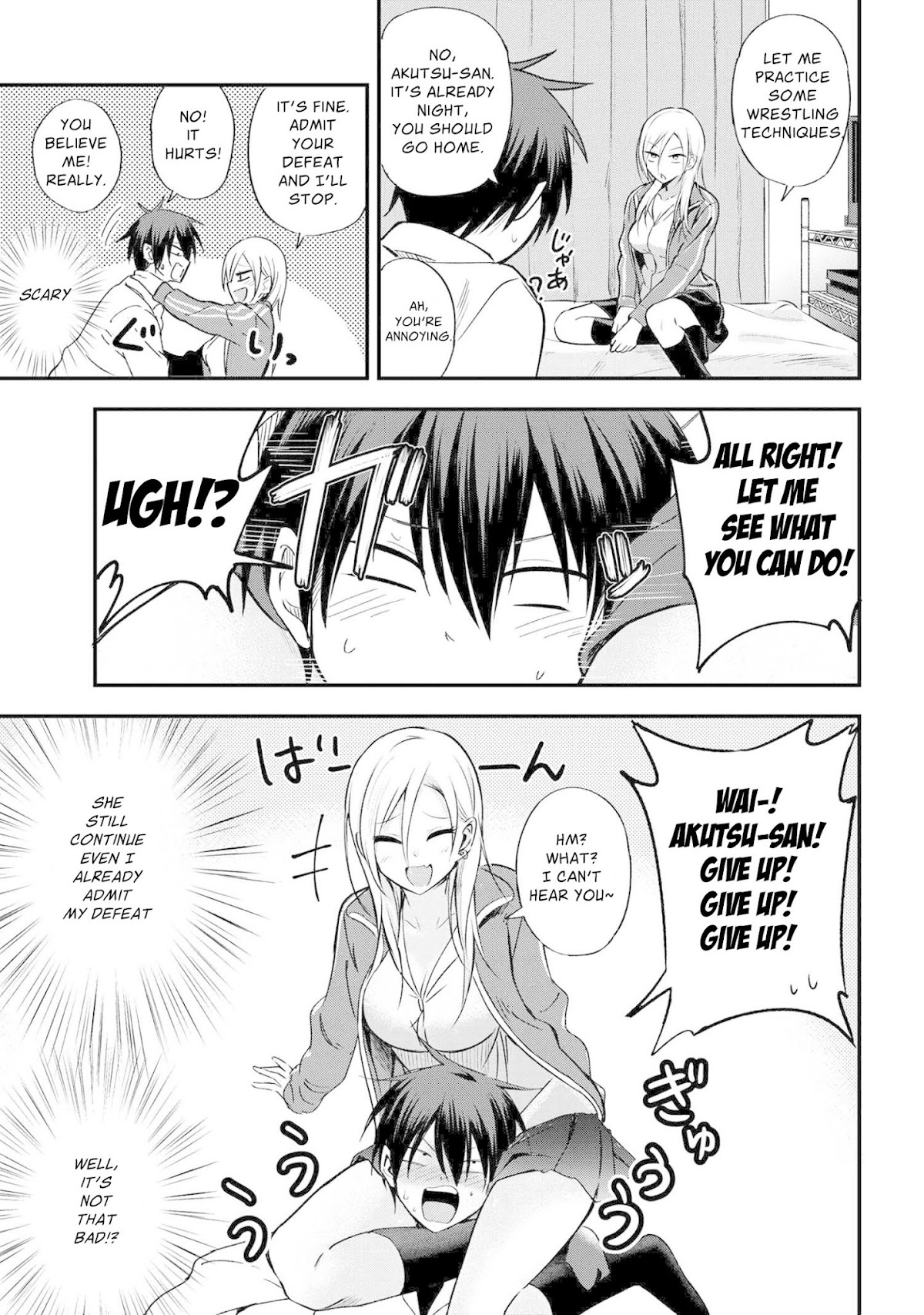 Please Go Home, Akutsu-san! Chapter 1 page 4 - Chapter 1