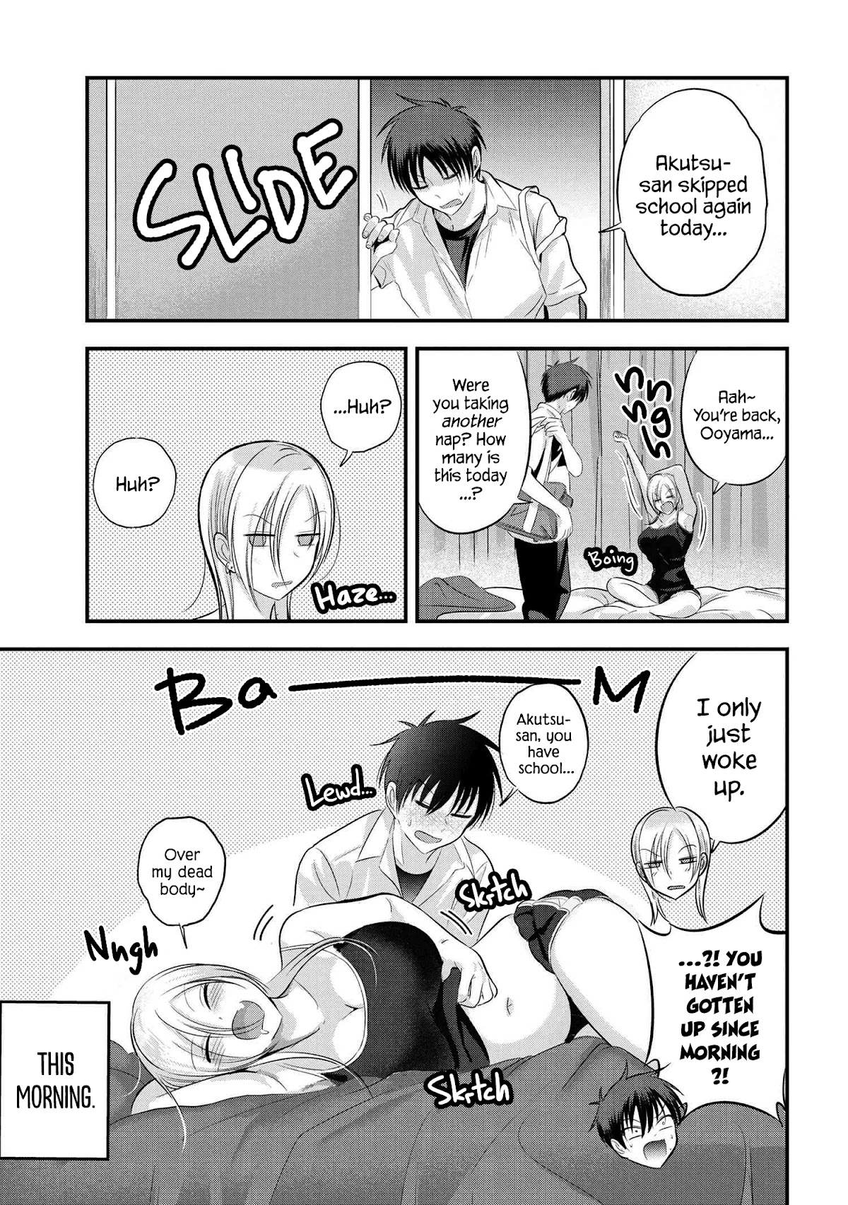 Please Go Home, Akutsu-san! Chapter 100 page 1 - Chapter 100