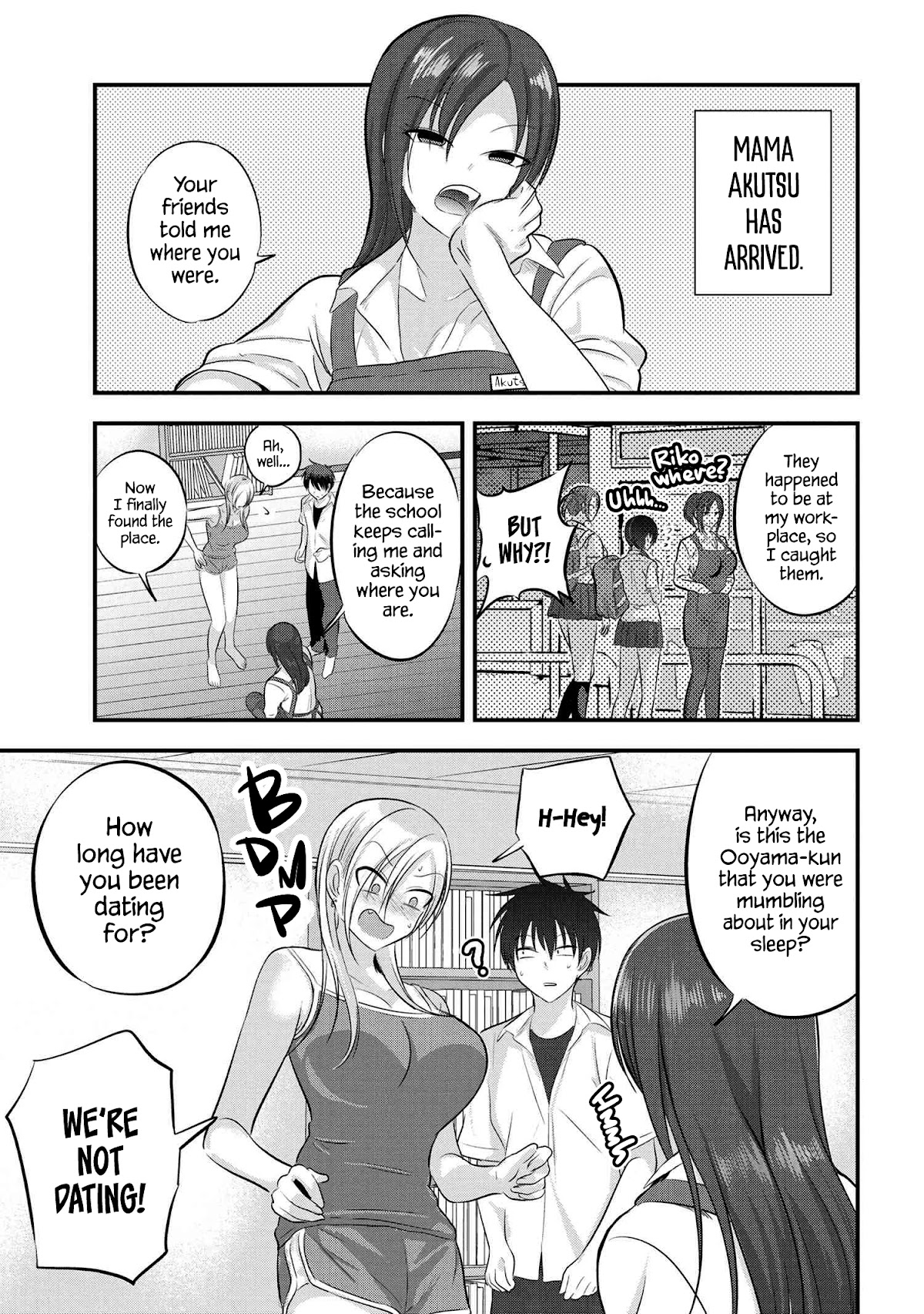 Please Go Home, Akutsu-san! Chapter 101 page 1 - Chapter 101