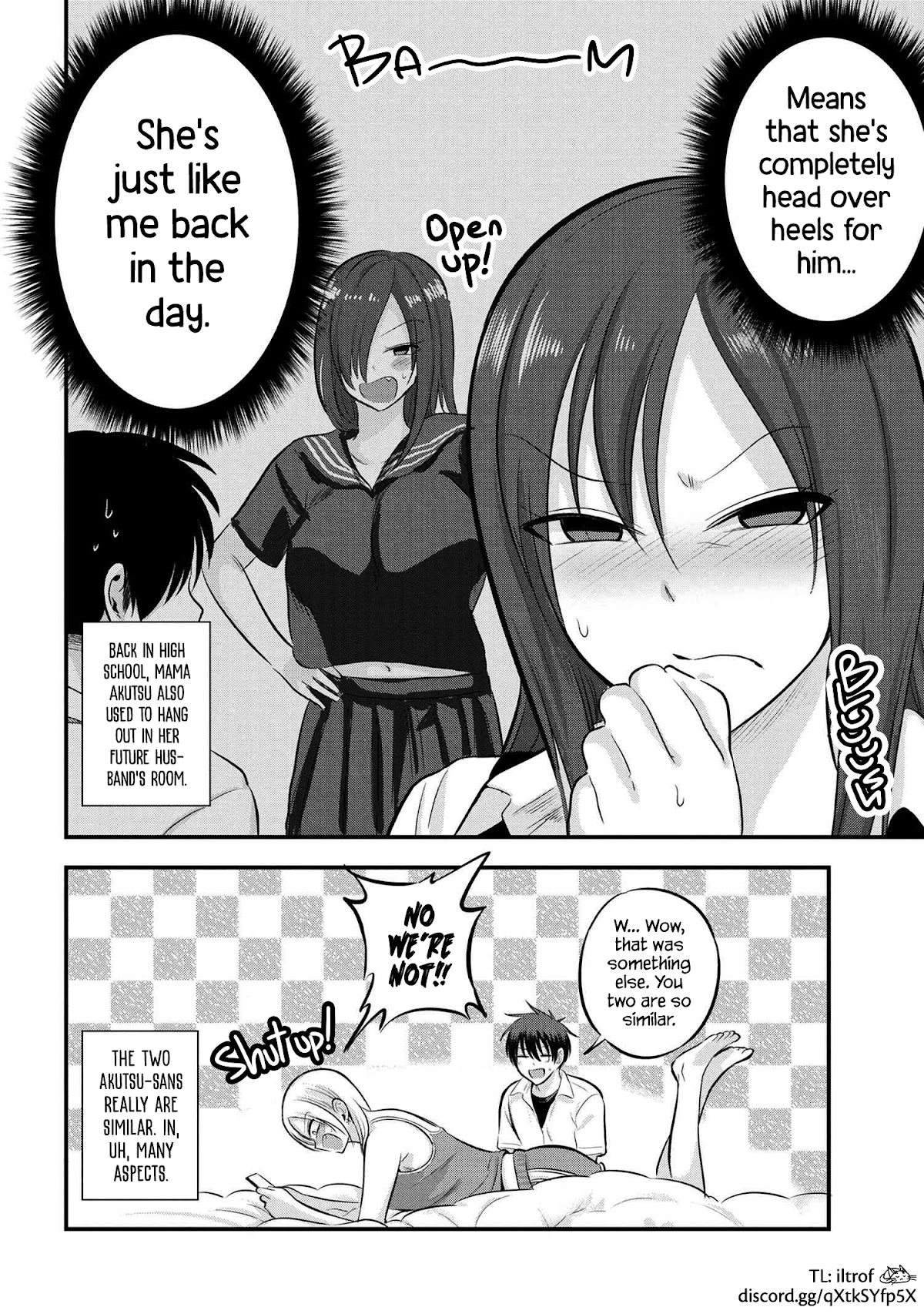 Please Go Home, Akutsu-san! Chapter 101 page 8 - Chapter 101
