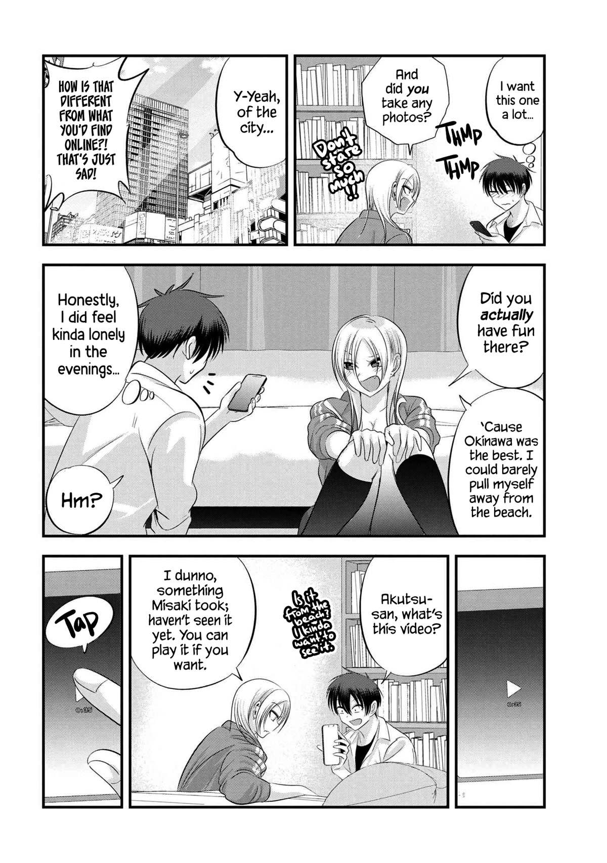 Please Go Home, Akutsu-san! Chapter 125 page 4 - Chapter 125