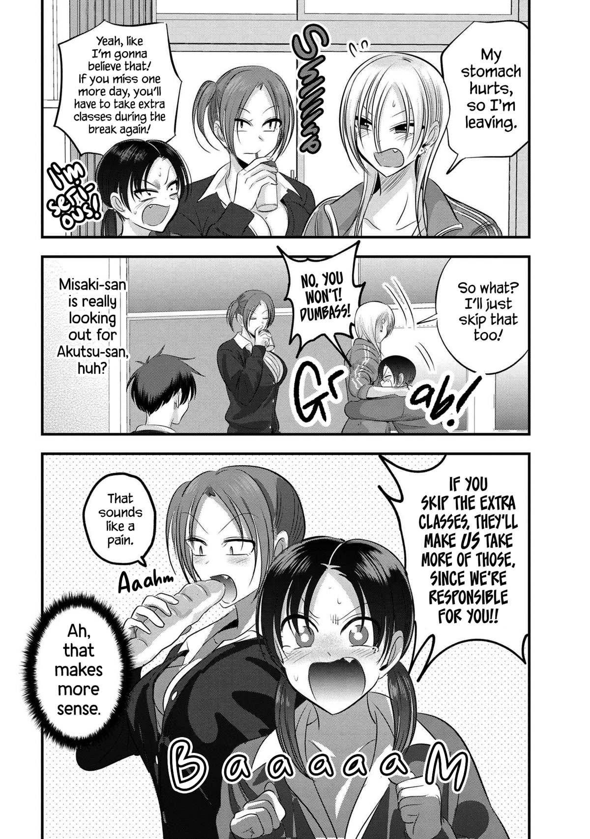 Please Go Home, Akutsu-san! Chapter 129 page 2 - Chapter 129