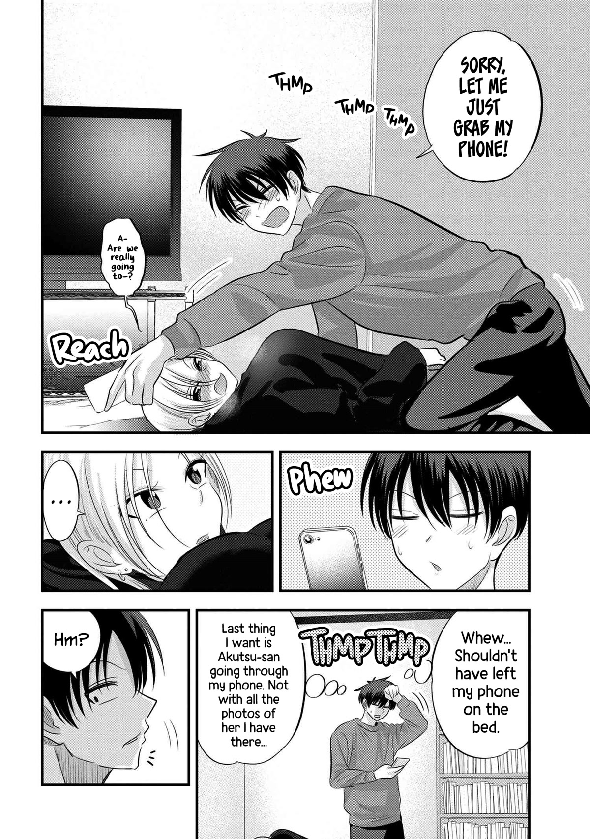 Please Go Home, Akutsu-san! Chapter 132 page 8 - Chapter 132