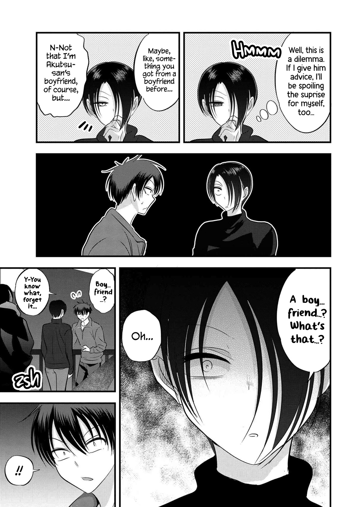Please Go Home, Akutsu-san! Chapter 133 page 7 - Chapter 133
