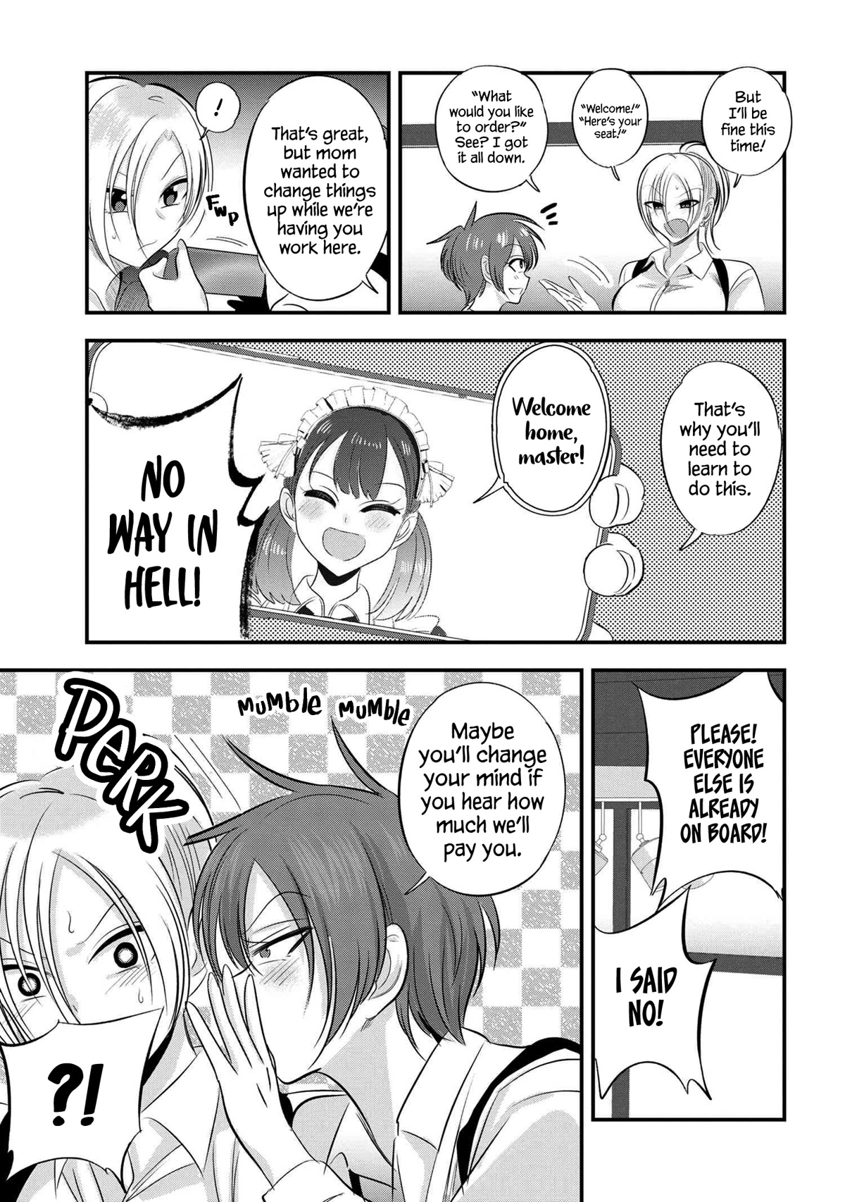 Please Go Home, Akutsu-san! Chapter 136 page 3 - Chapter 136