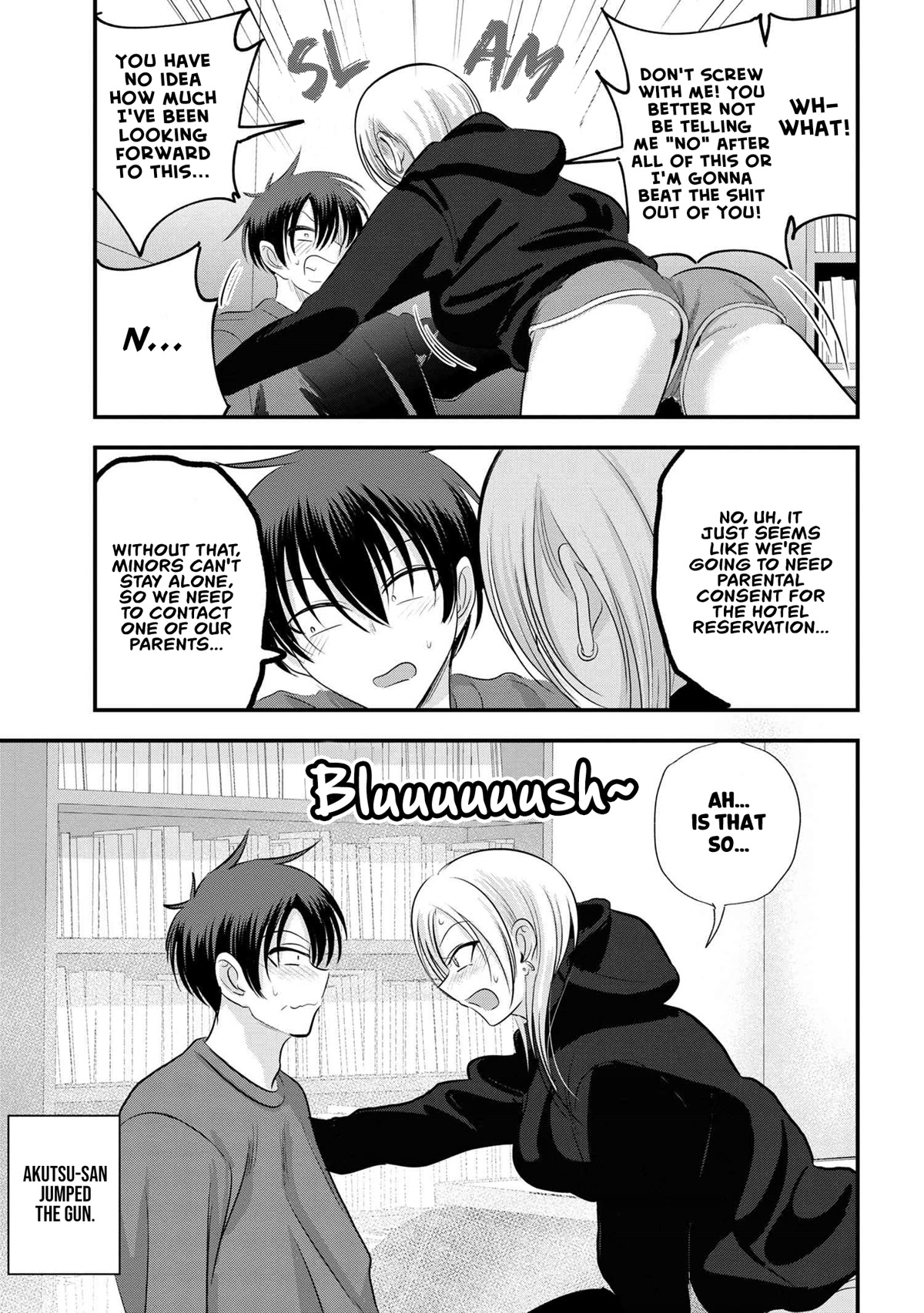 Please Go Home, Akutsu-san! Chapter 138 page 3 - Chapter 138
