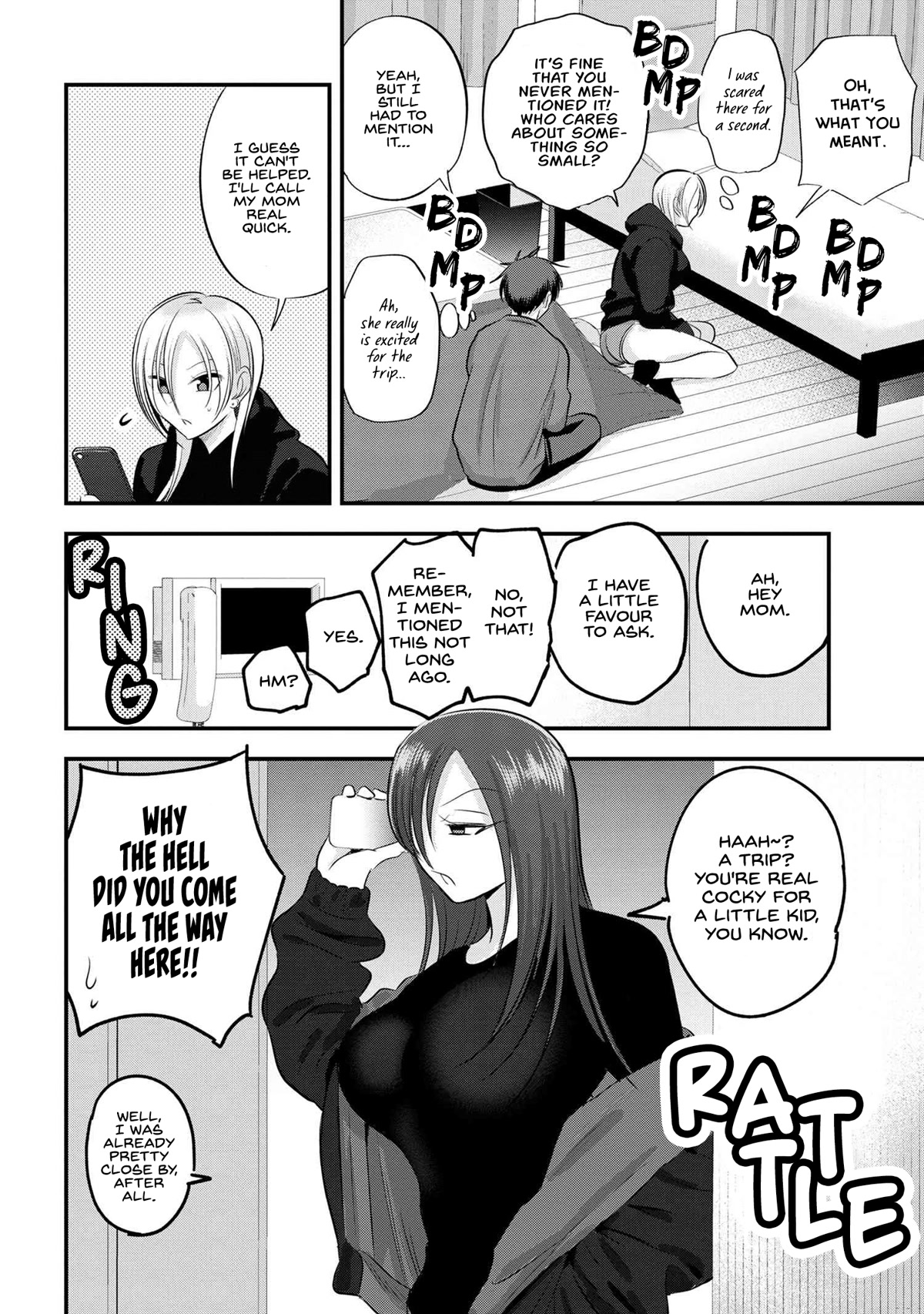 Please Go Home, Akutsu-san! Chapter 138 page 4 - Chapter 138