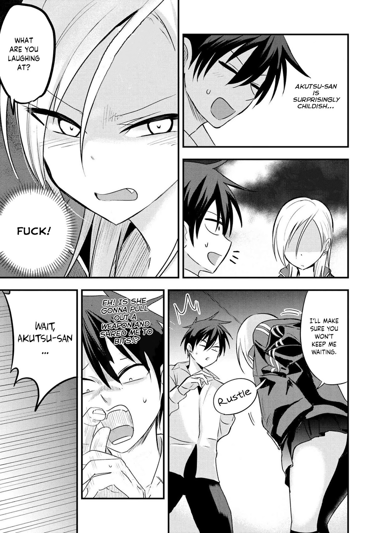 Please Go Home, Akutsu-san! Chapter 14 page 4 - Chapter 14