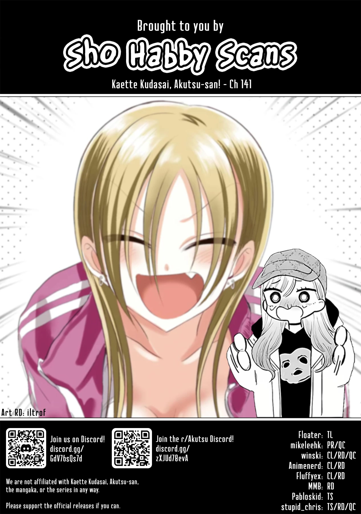 Please Go Home, Akutsu-san! Chapter 141 page 10 - Chapter 141