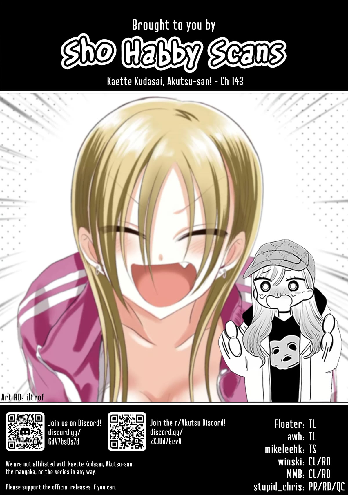 Please Go Home, Akutsu-san! Chapter 143 page 11 - Chapter 143