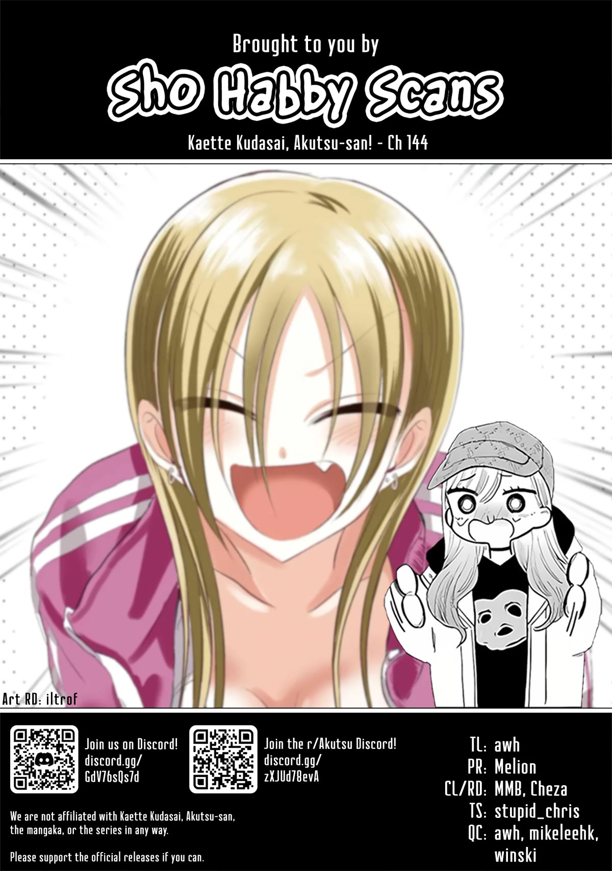 Please Go Home, Akutsu-san! Chapter 144 page 9 - Chapter 144