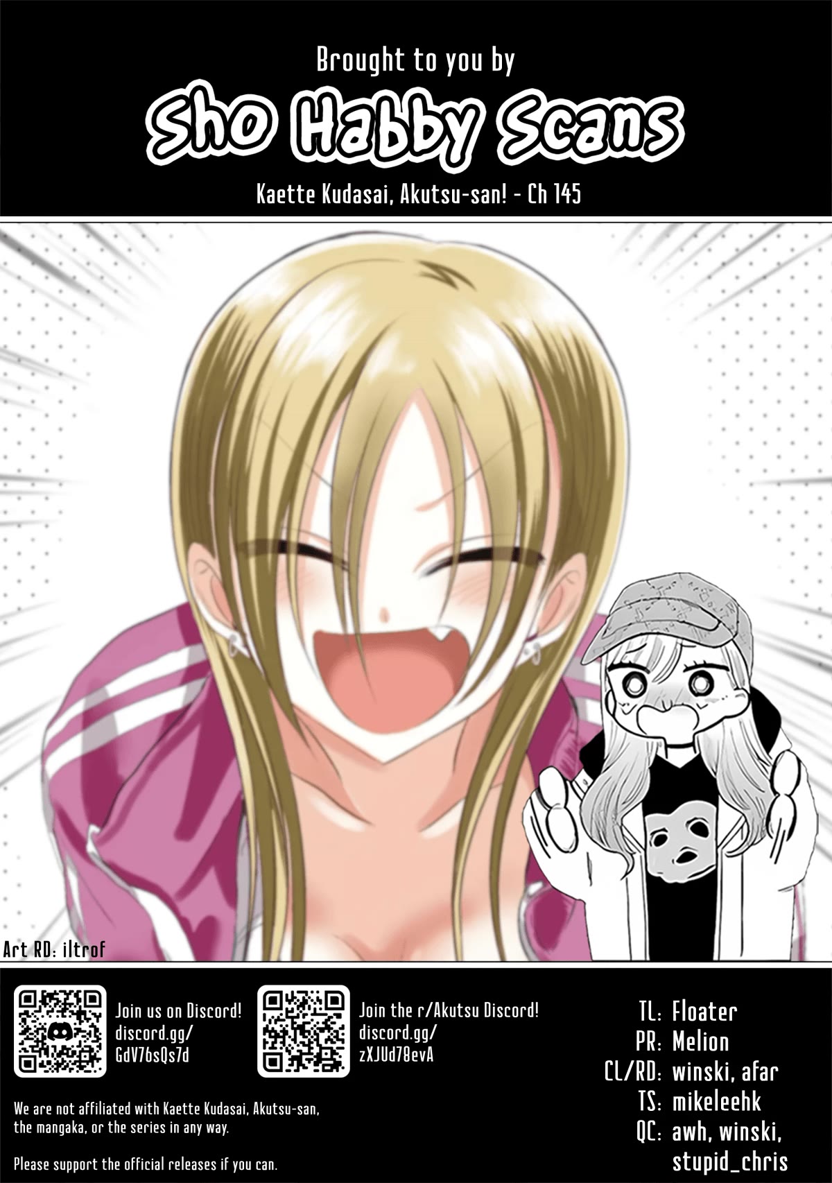 Please Go Home, Akutsu-san! Chapter 145 page 9 - Chapter 145