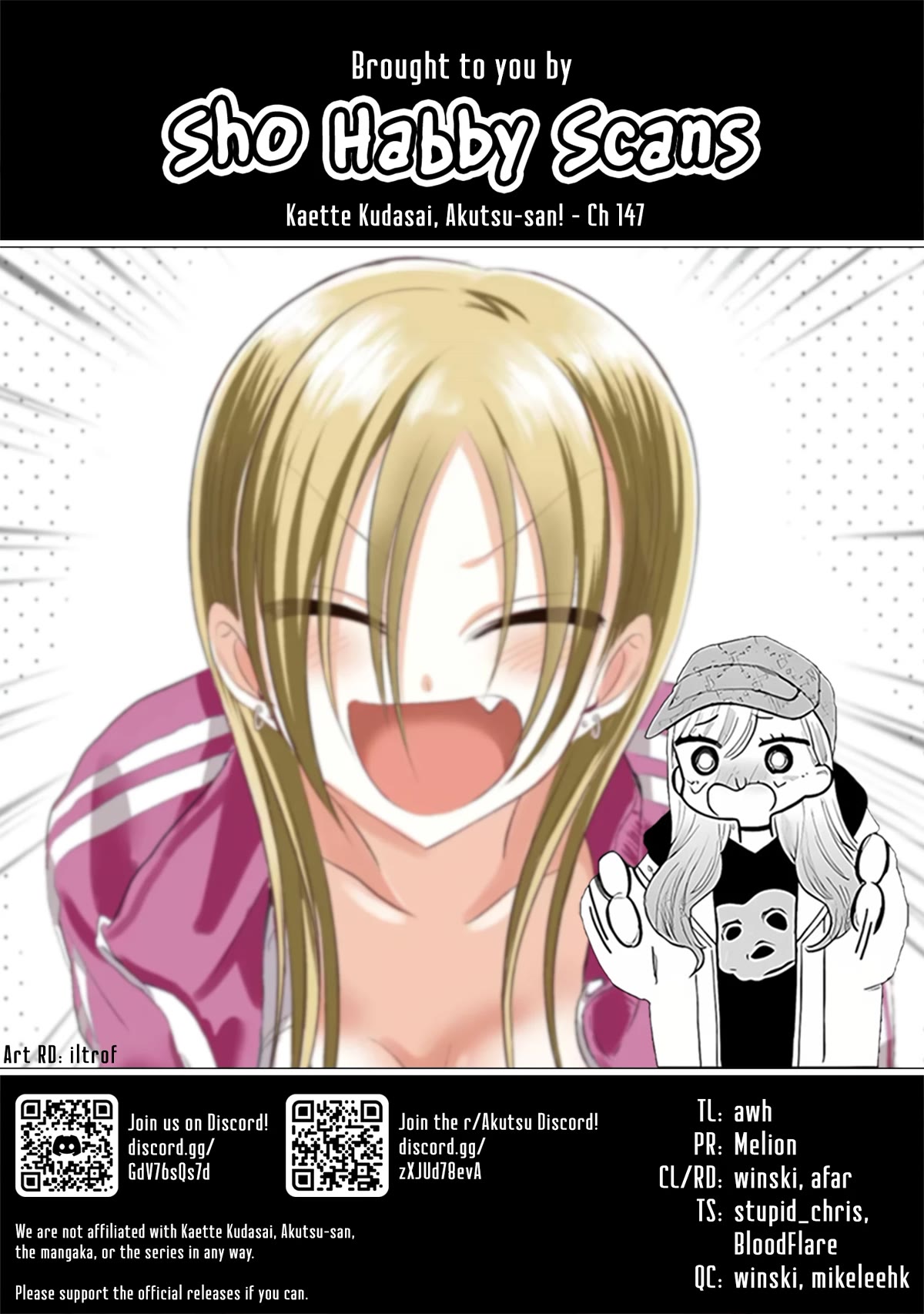 Please Go Home, Akutsu-san! Chapter 147 page 9 - Chapter 147
