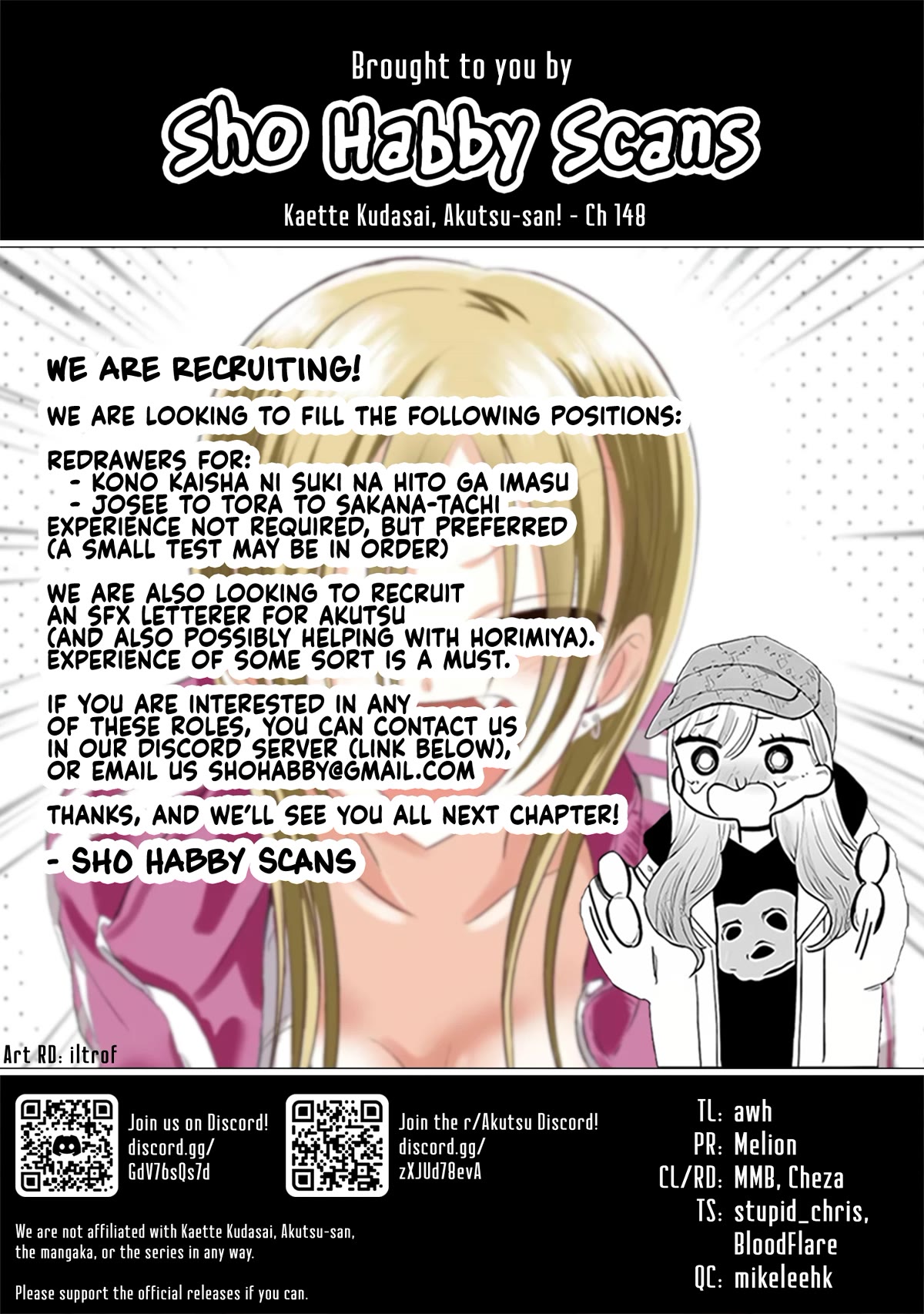 Please Go Home, Akutsu-san! Chapter 148 page 9 - Chapter 148