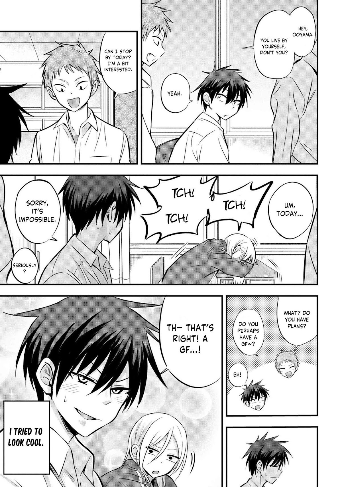 Please Go Home, Akutsu-san! Chapter 15 page 2 - Chapter 15