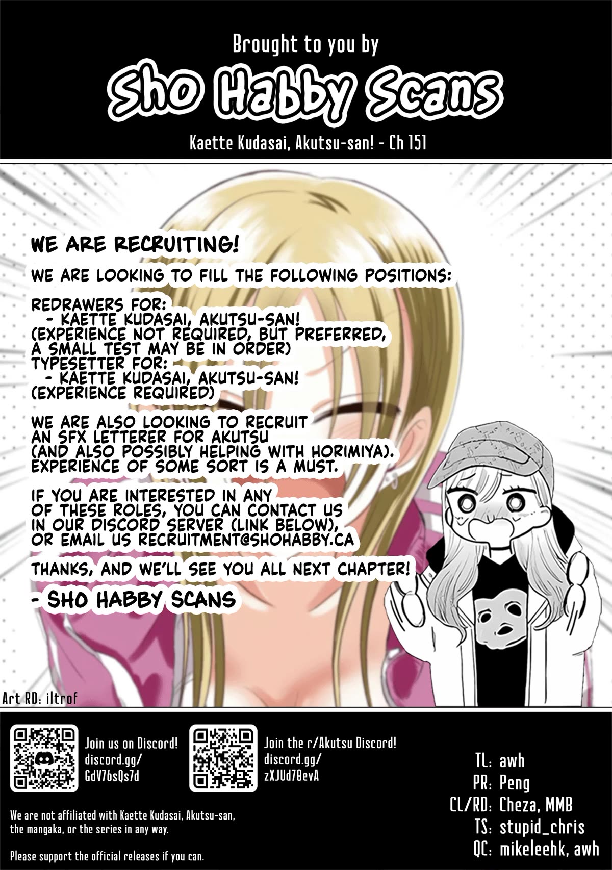 Please Go Home, Akutsu-san! Chapter 151 page 9 - Chapter 151