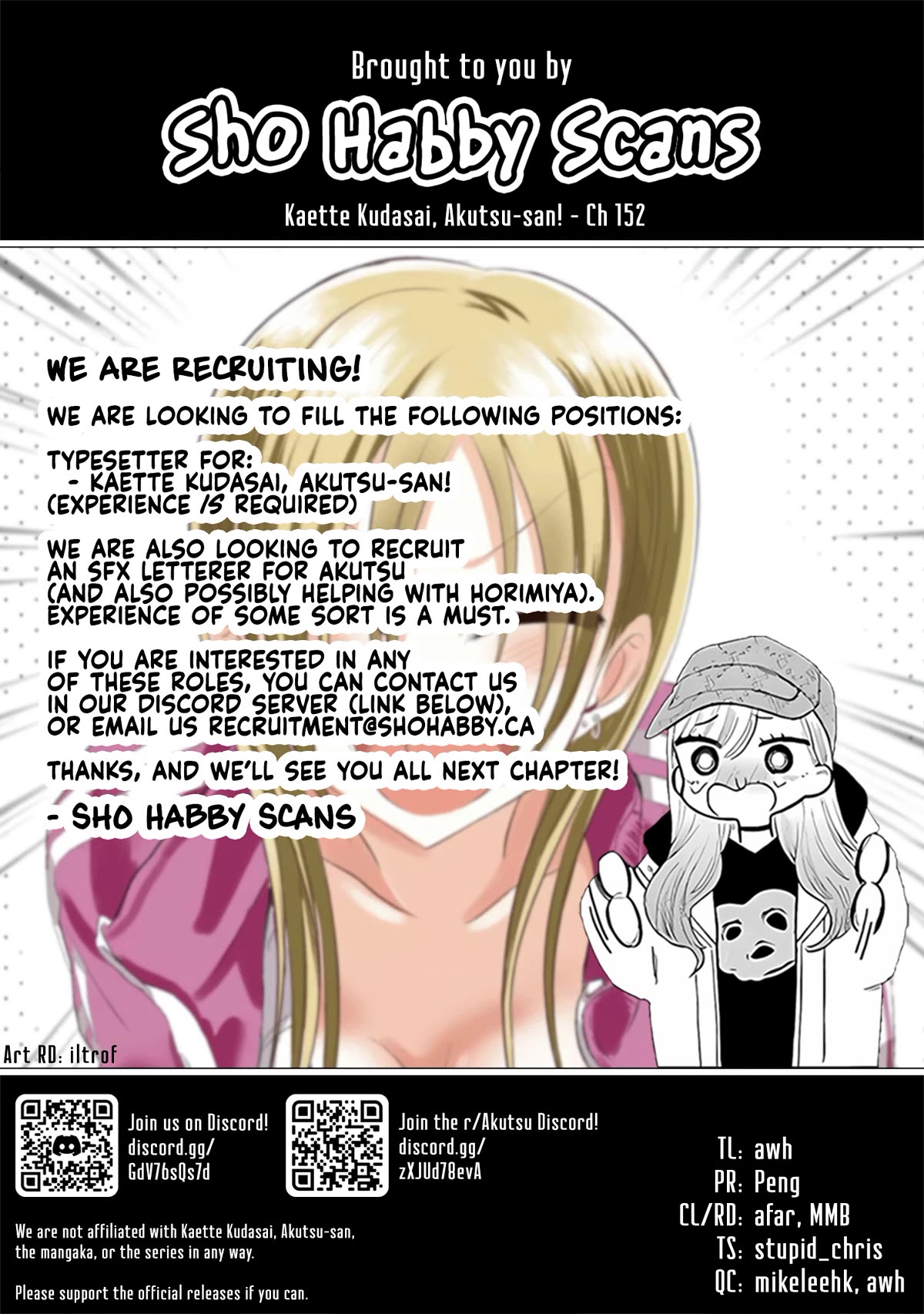 Please Go Home, Akutsu-san! Chapter 152 page 7 - Chapter 152