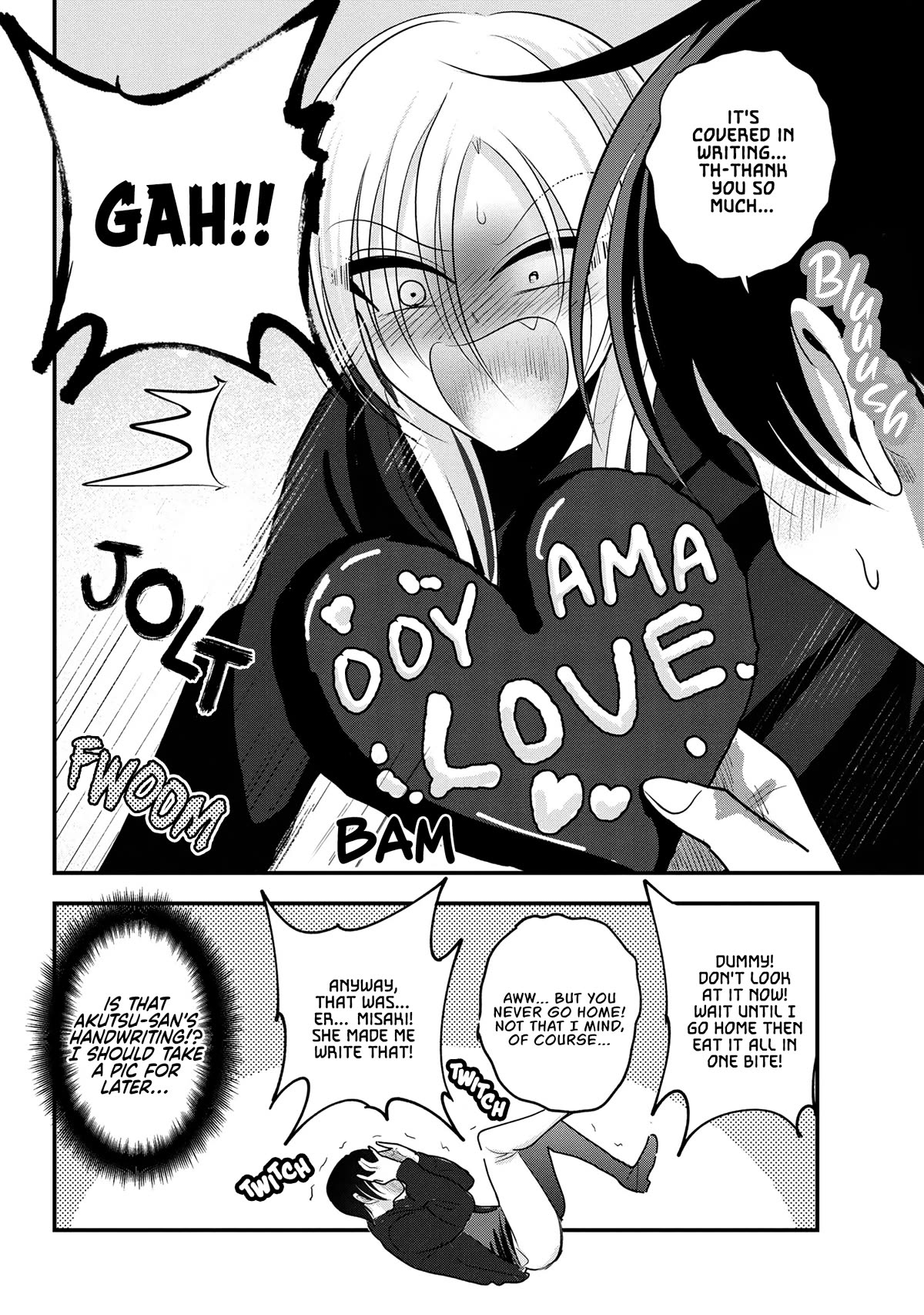 Please Go Home, Akutsu-san! Chapter 162 page 8 - Chapter 162