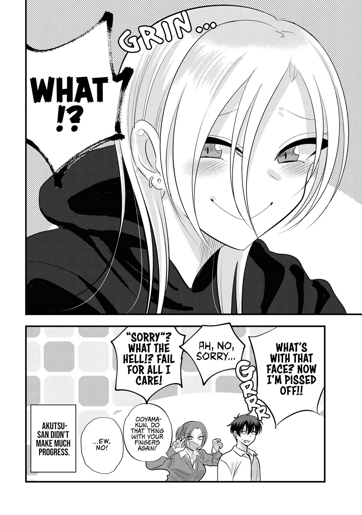 Please Go Home, Akutsu-san! Chapter 166 page 8 - Chapter 166