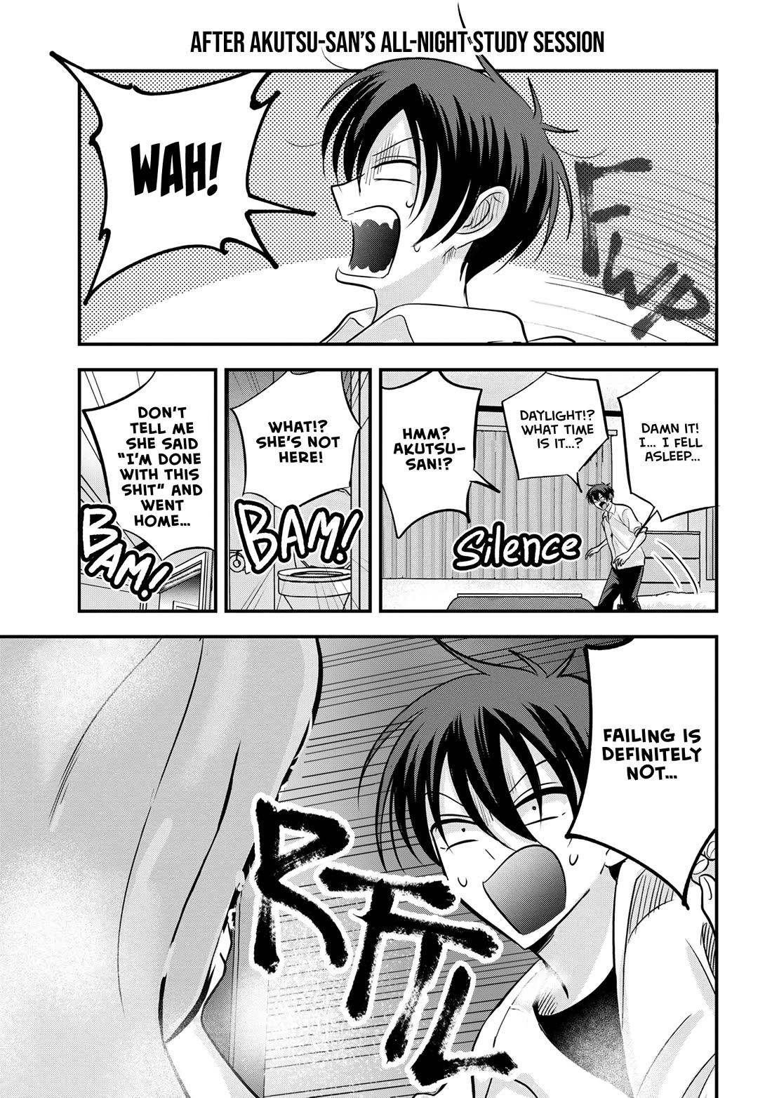 Please Go Home, Akutsu-san! Chapter 170.5 page 1 - Chapter 170.5