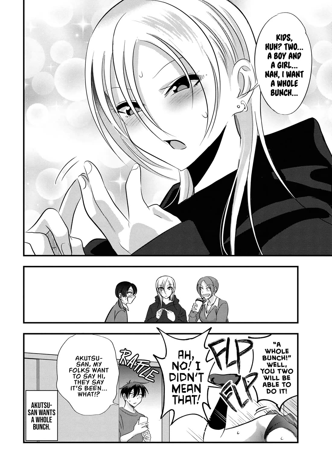 Please Go Home, Akutsu-san! Chapter 173 page 8 - Chapter 173