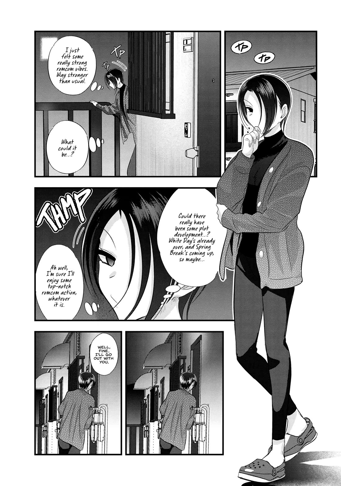 Please Go Home, Akutsu-san! Chapter 176.5 page 1 - Chapter 176.5
