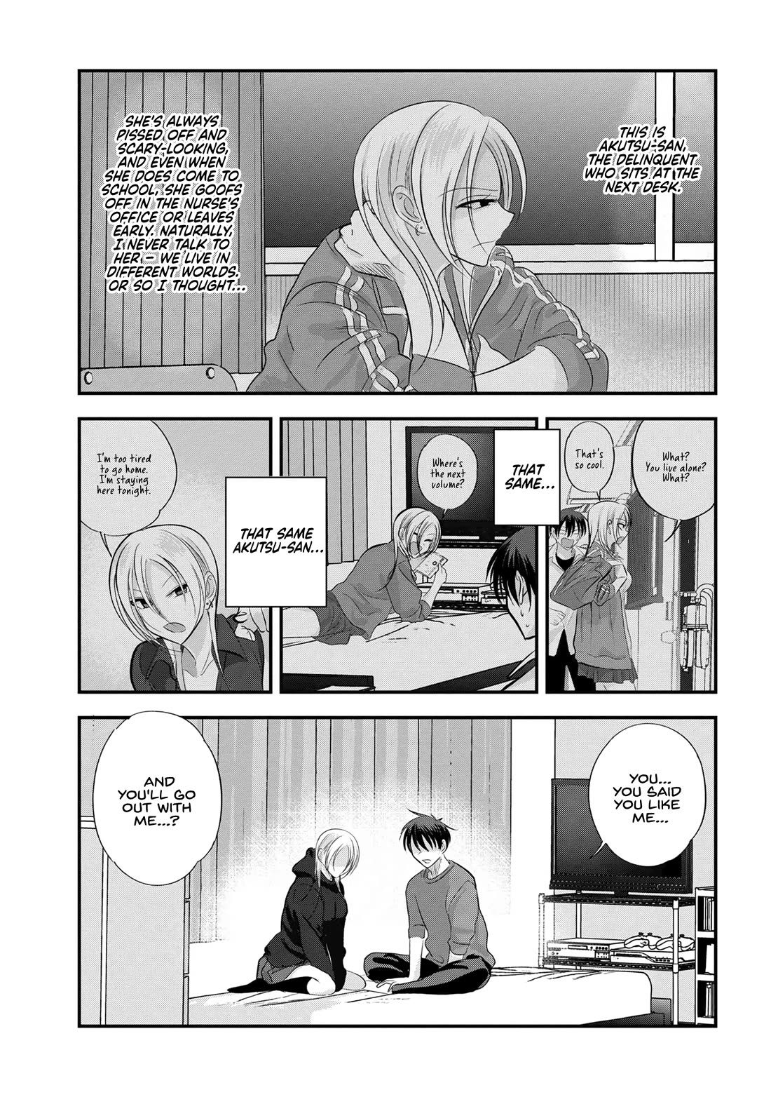 Please Go Home, Akutsu-san! Chapter 177 page 1 - Chapter 177