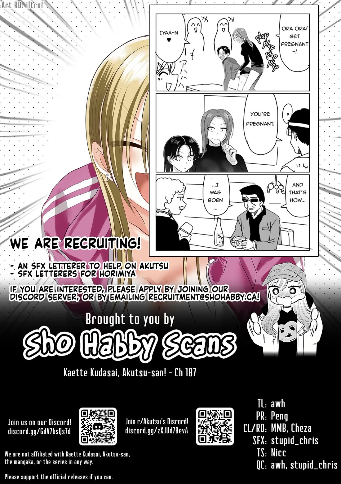 Please Go Home, Akutsu-san! Chapter 187 page 11 - Chapter 187