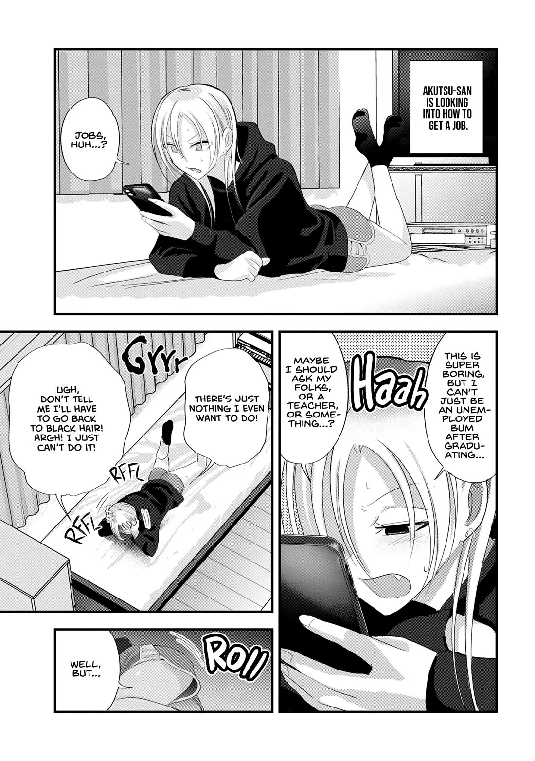 Please Go Home, Akutsu-san! Chapter 188.5 page 1 - Chapter 188.5