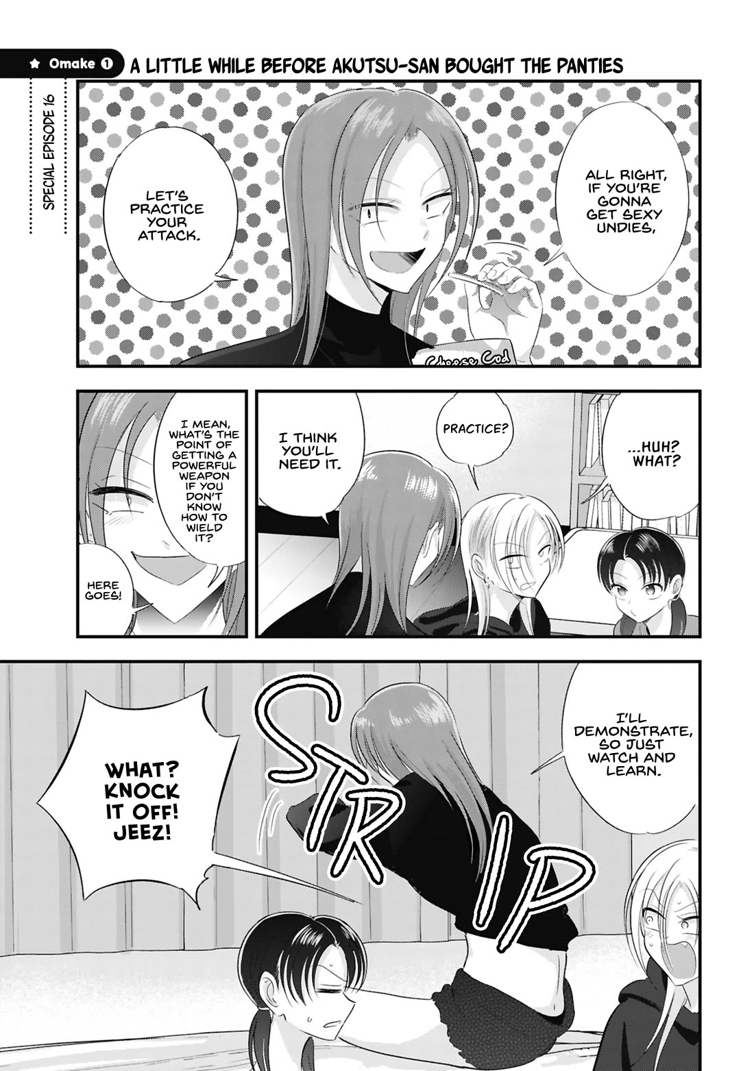 Please Go Home, Akutsu-san! Chapter 189.1 page 1 - Chapter 189.1: Extra 1