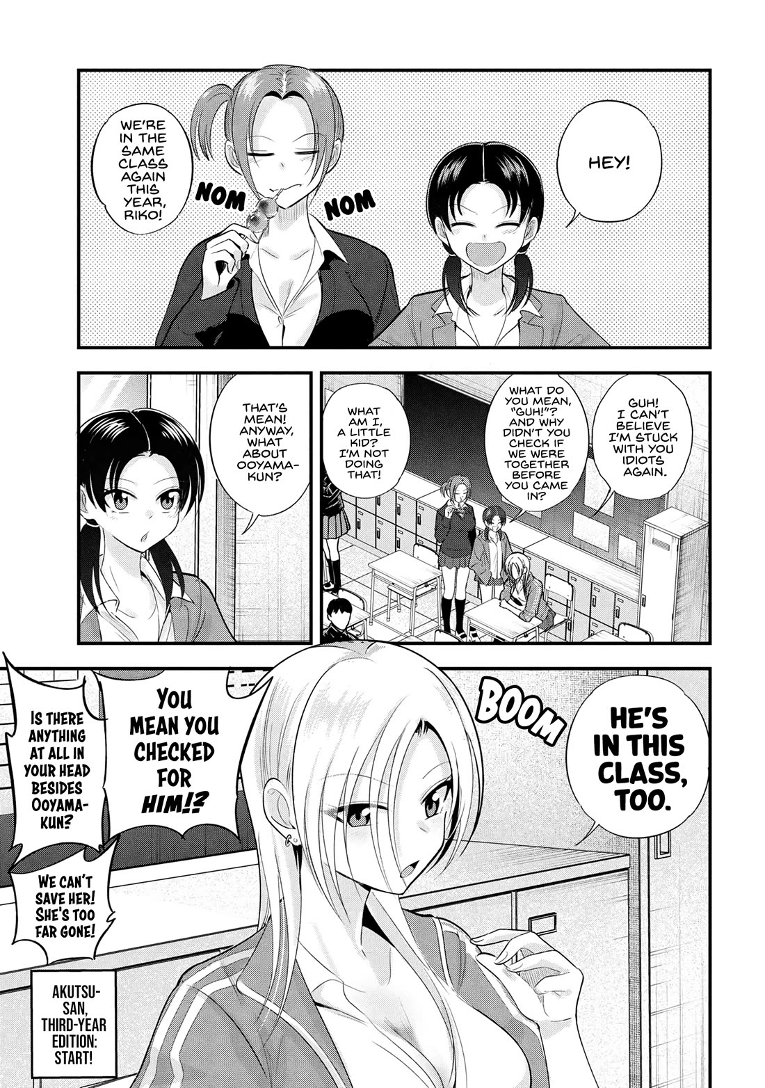 Please Go Home, Akutsu-san! Chapter 190 page 1 - Chapter 190