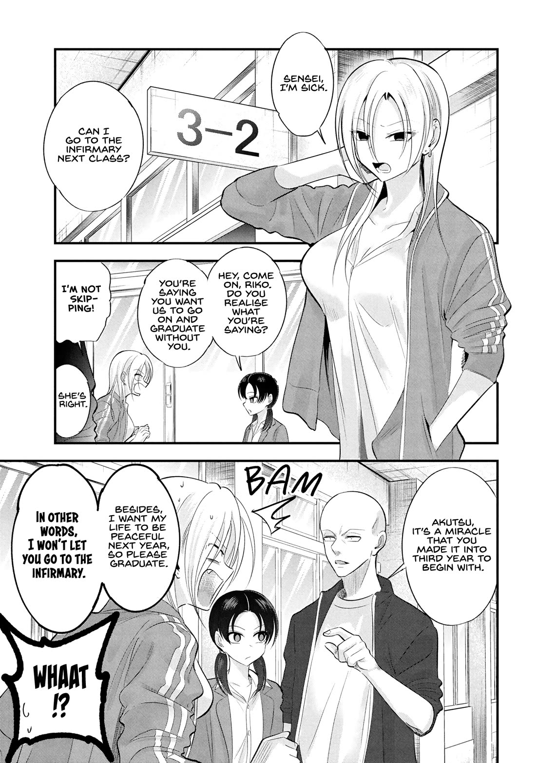 Please Go Home, Akutsu-san! Chapter 193 page 1 - Chapter 193