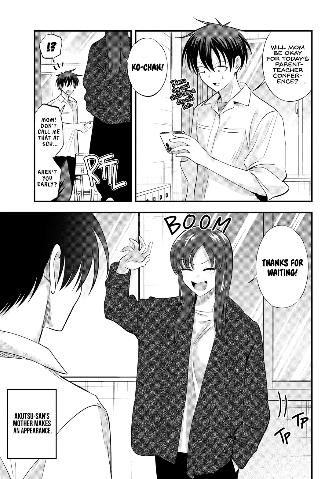 Please Go Home, Akutsu-san! Chapter 195 page 1 - Chapter 195