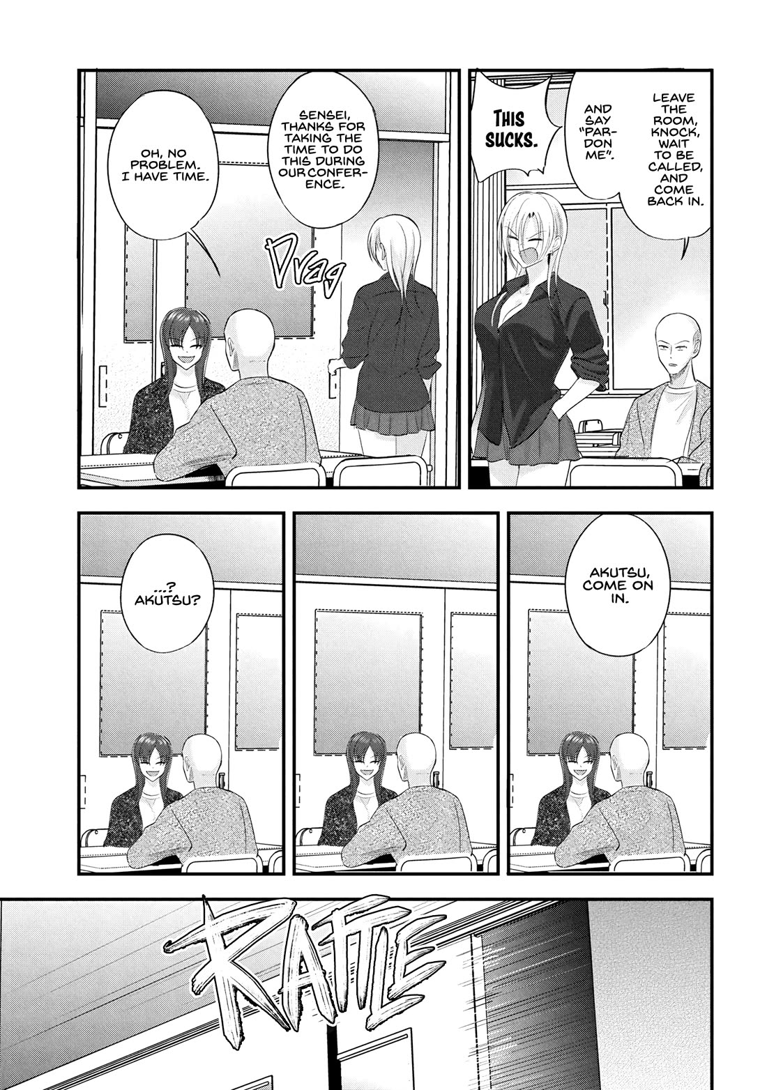 Please Go Home, Akutsu-san! Chapter 196 page 9 - Chapter 196