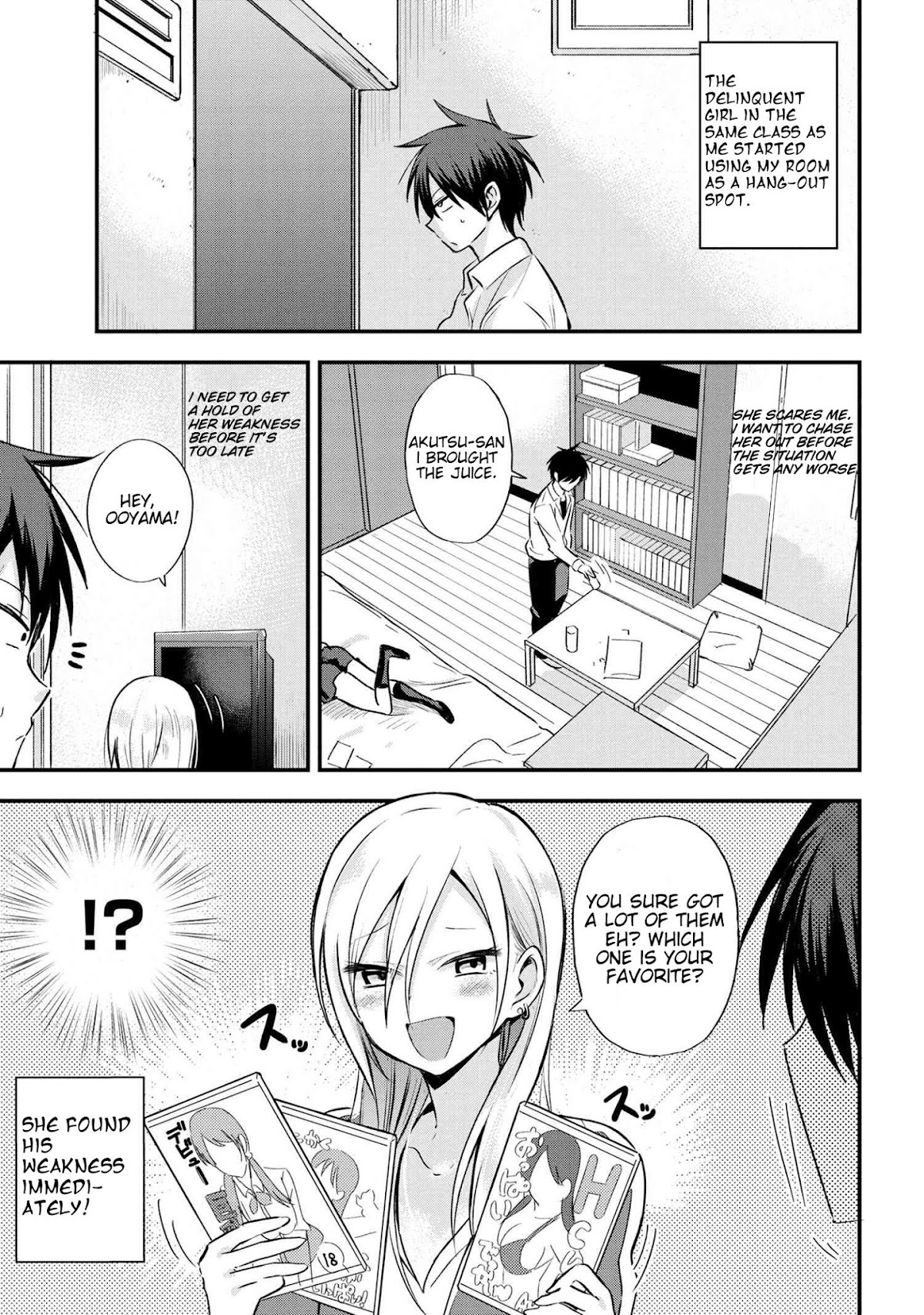 Please Go Home, Akutsu-san! Chapter 2 page 2 - Chapter 2