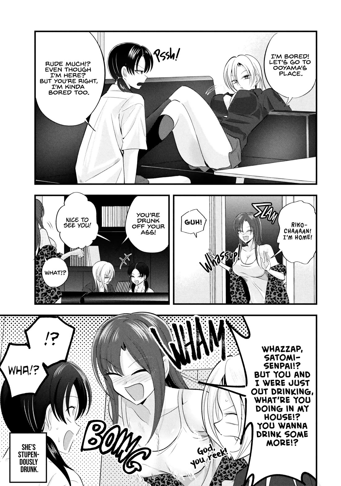Please Go Home, Akutsu-san! Chapter 201.5 page 1 - Chapter 201.5
