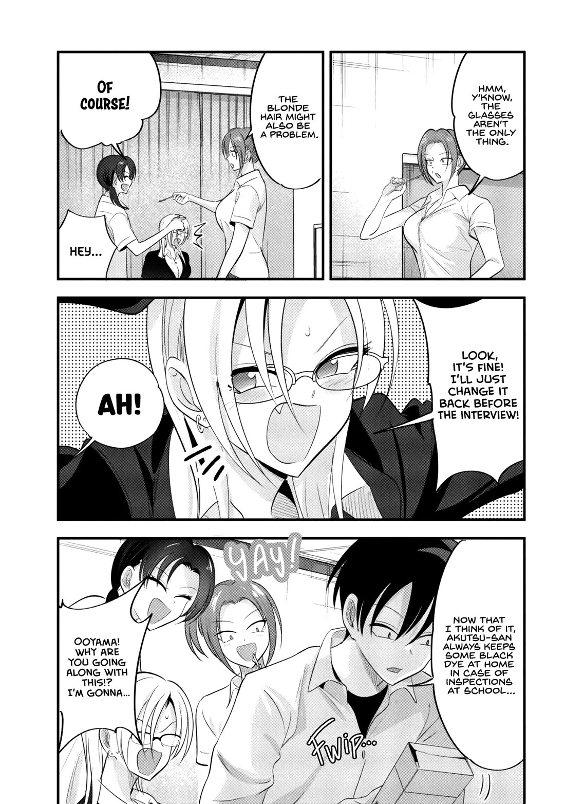 Please Go Home, Akutsu-san! Chapter 207 page 7 - Chapter 207