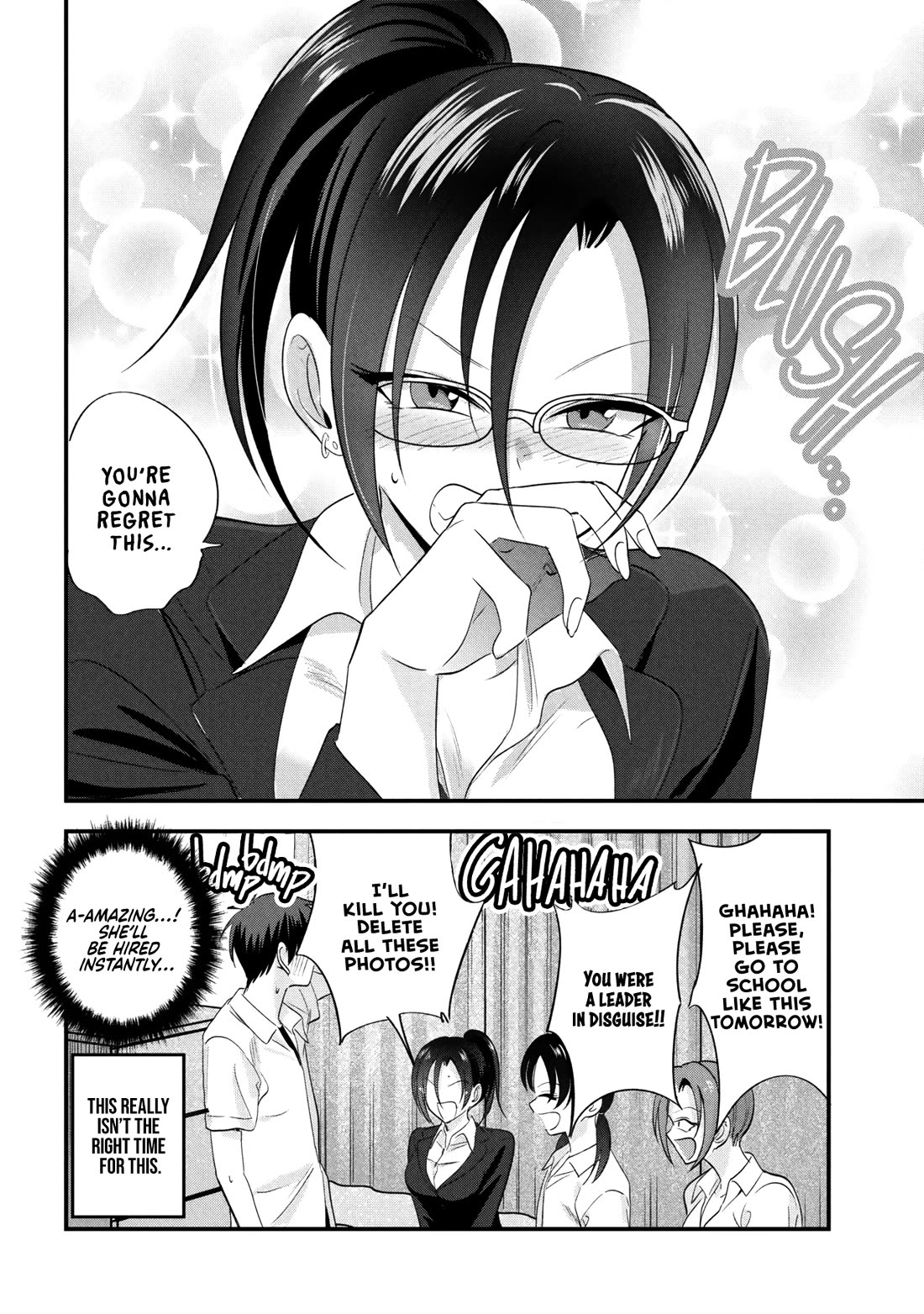 Please Go Home, Akutsu-san! Chapter 207 page 8 - Chapter 207