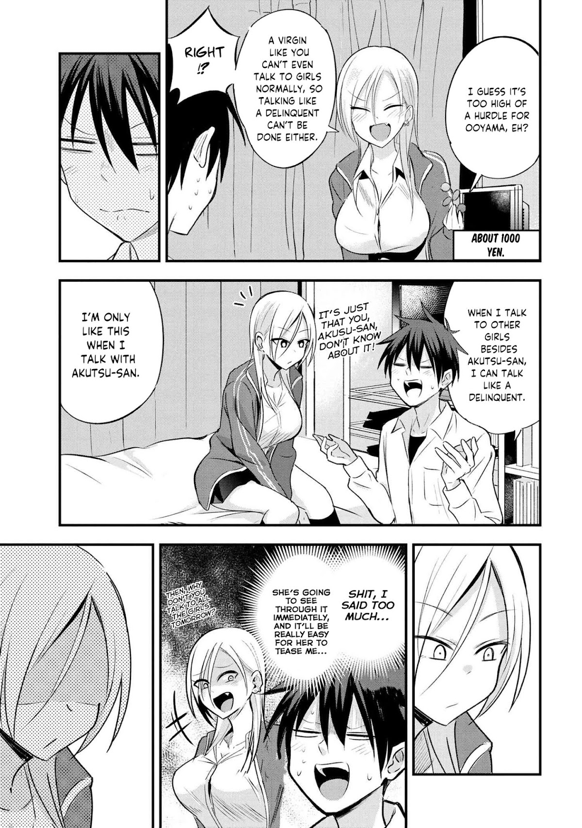 Please Go Home, Akutsu-san! Chapter 21 page 4 - Chapter 21