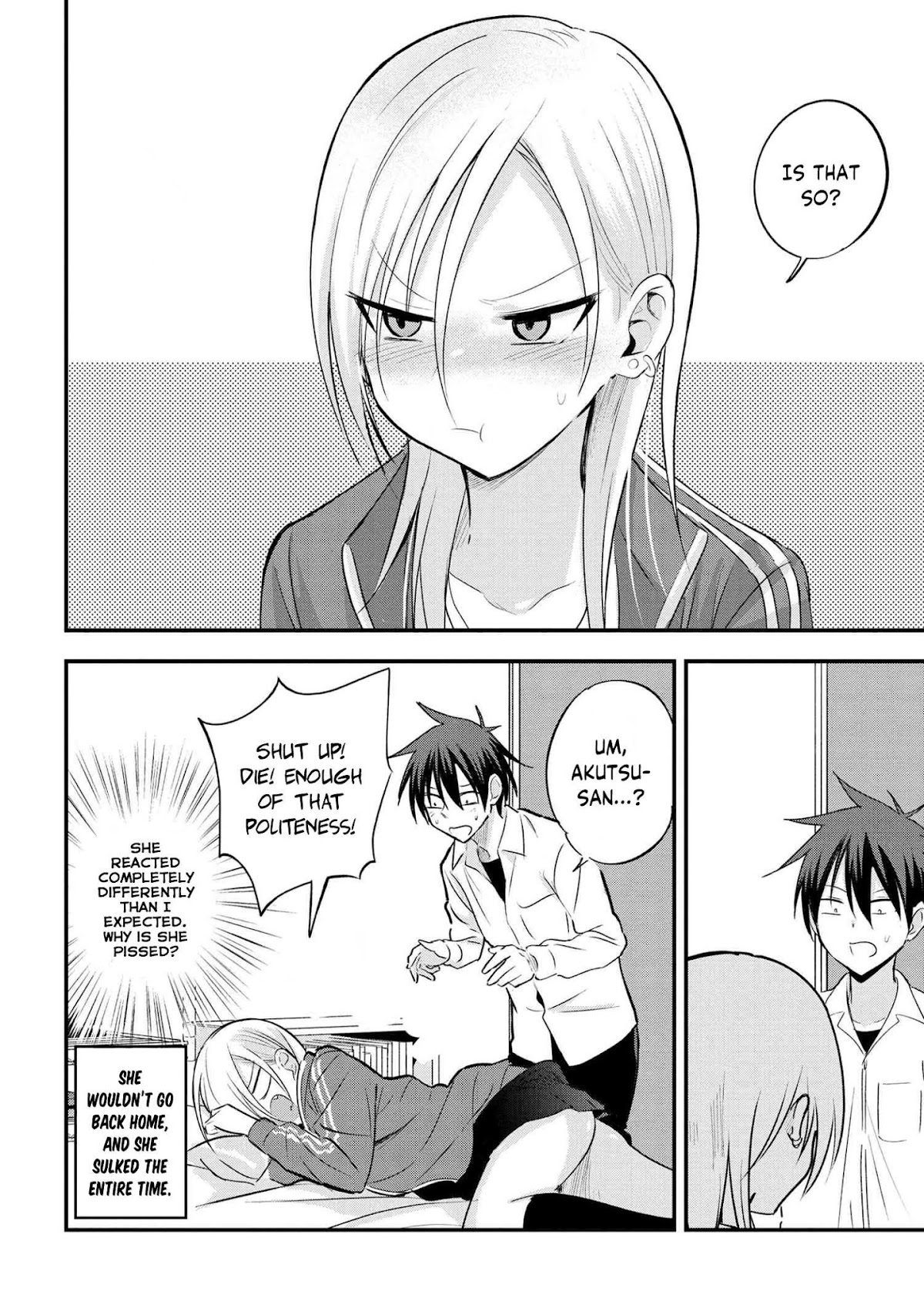 Please Go Home, Akutsu-san! Chapter 21 page 5 - Chapter 21