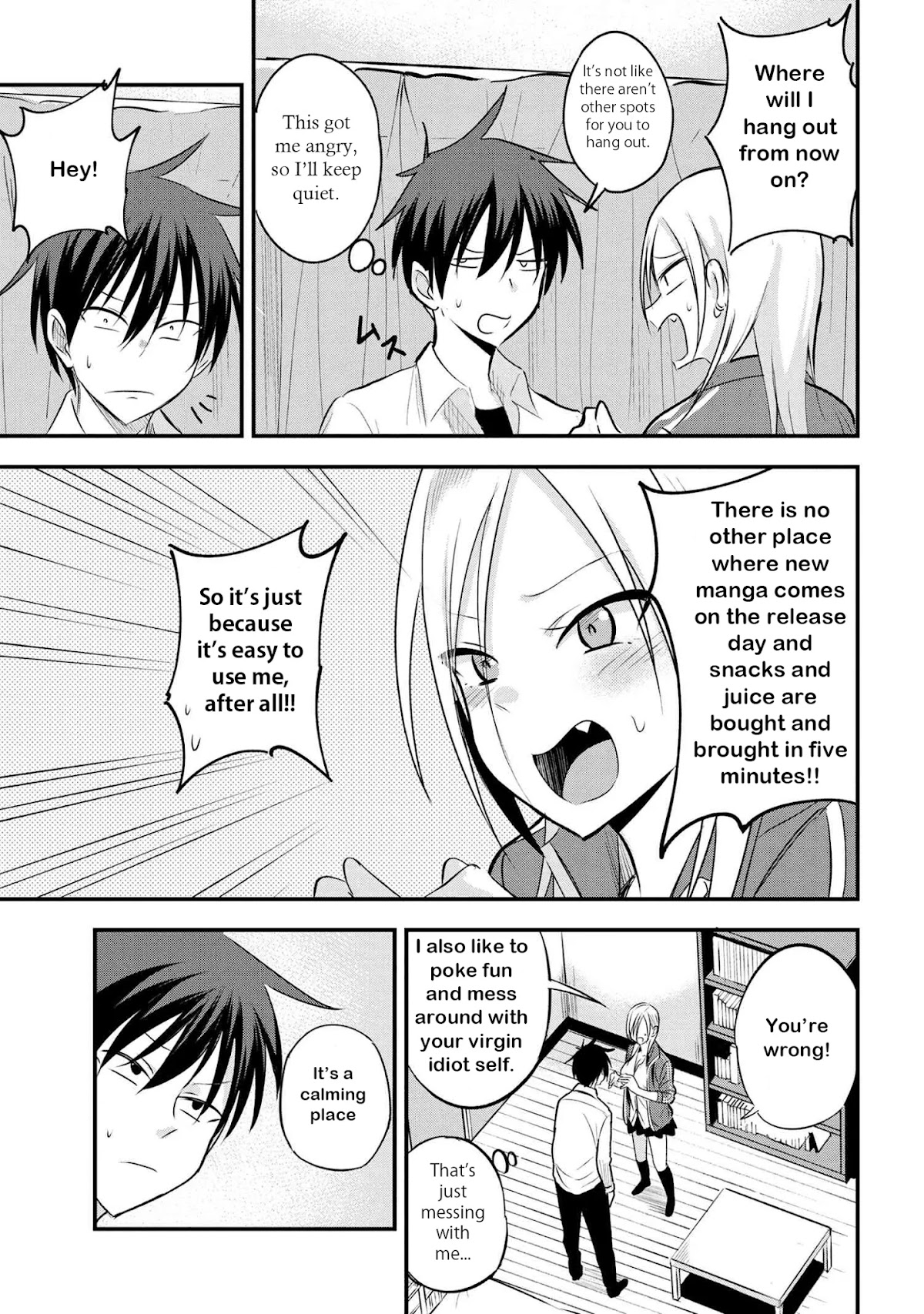 Please Go Home, Akutsu-san! Chapter 27 page 3 - Chapter 27